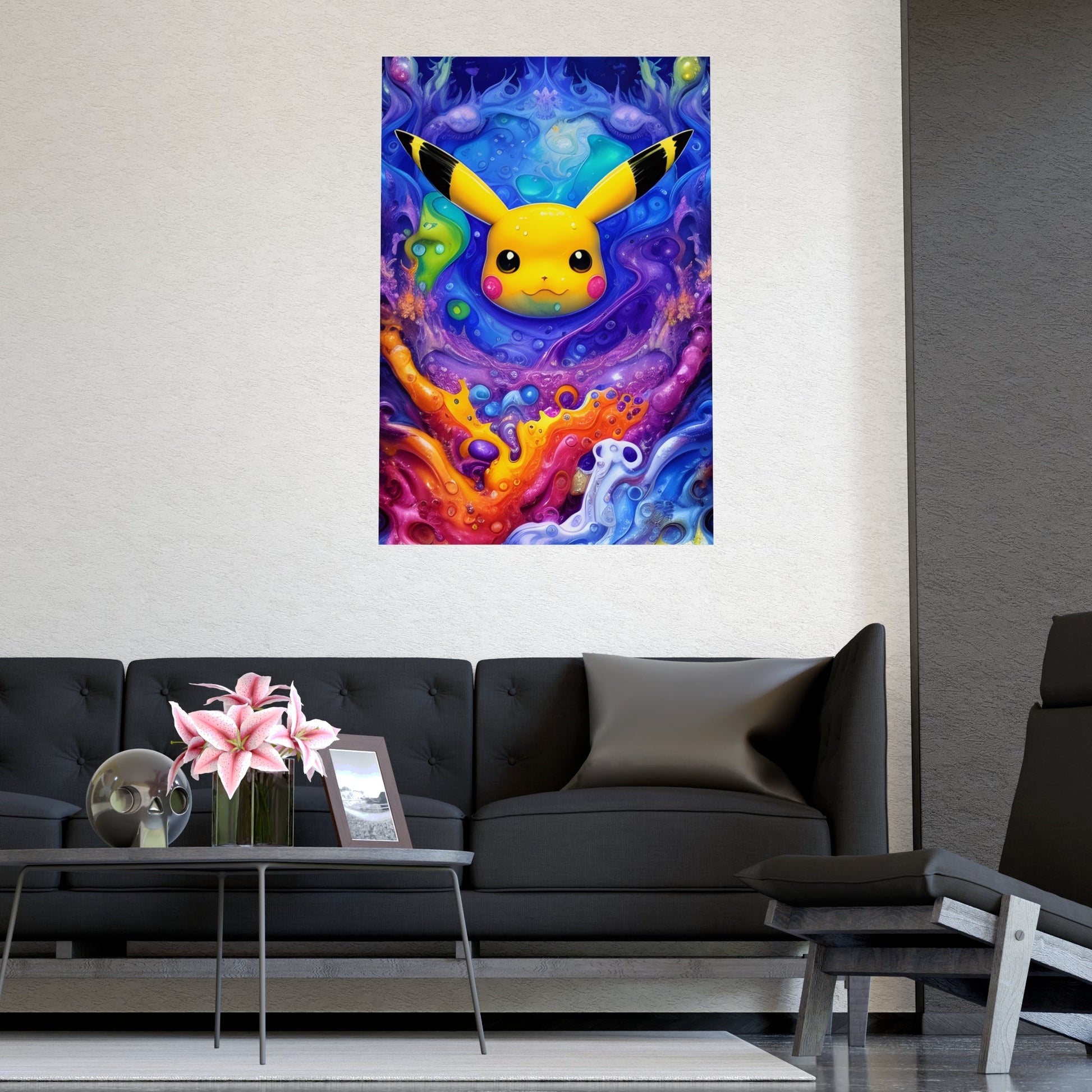 Dewdrop Dances Matte Poster - Pokestalgia LLC