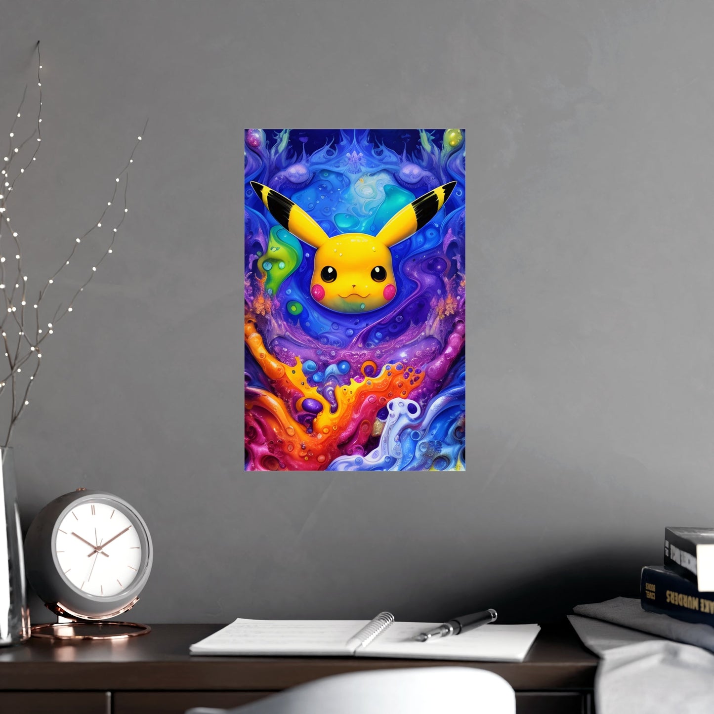 Dewdrop Dances Matte Poster - Pokestalgia LLC