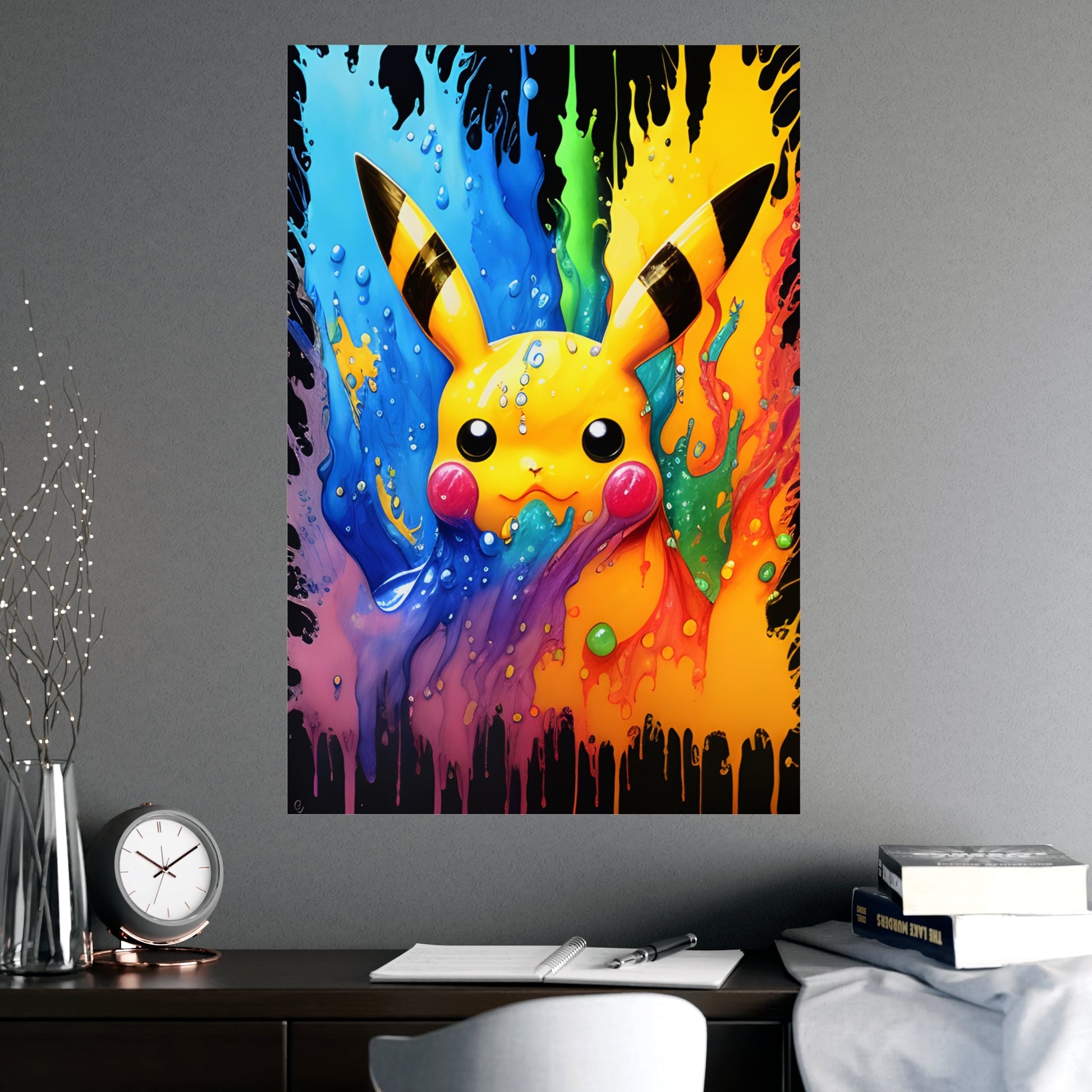 Drizzling Dreamscapes Matte Poster - Pokestalgia LLC