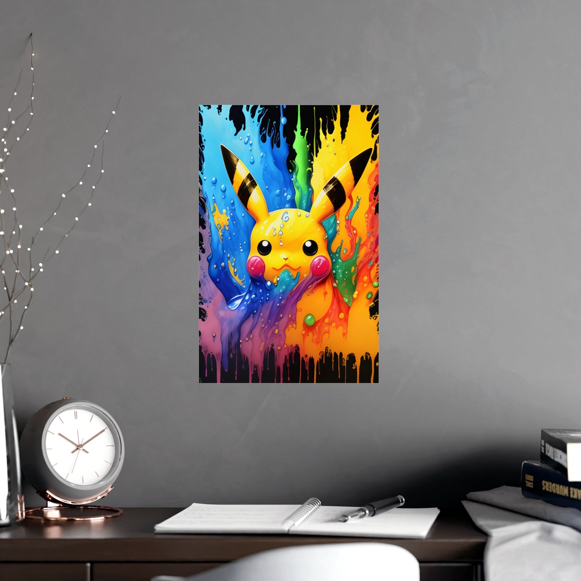 Drizzling Dreamscapes Matte Poster - Pokestalgia LLC