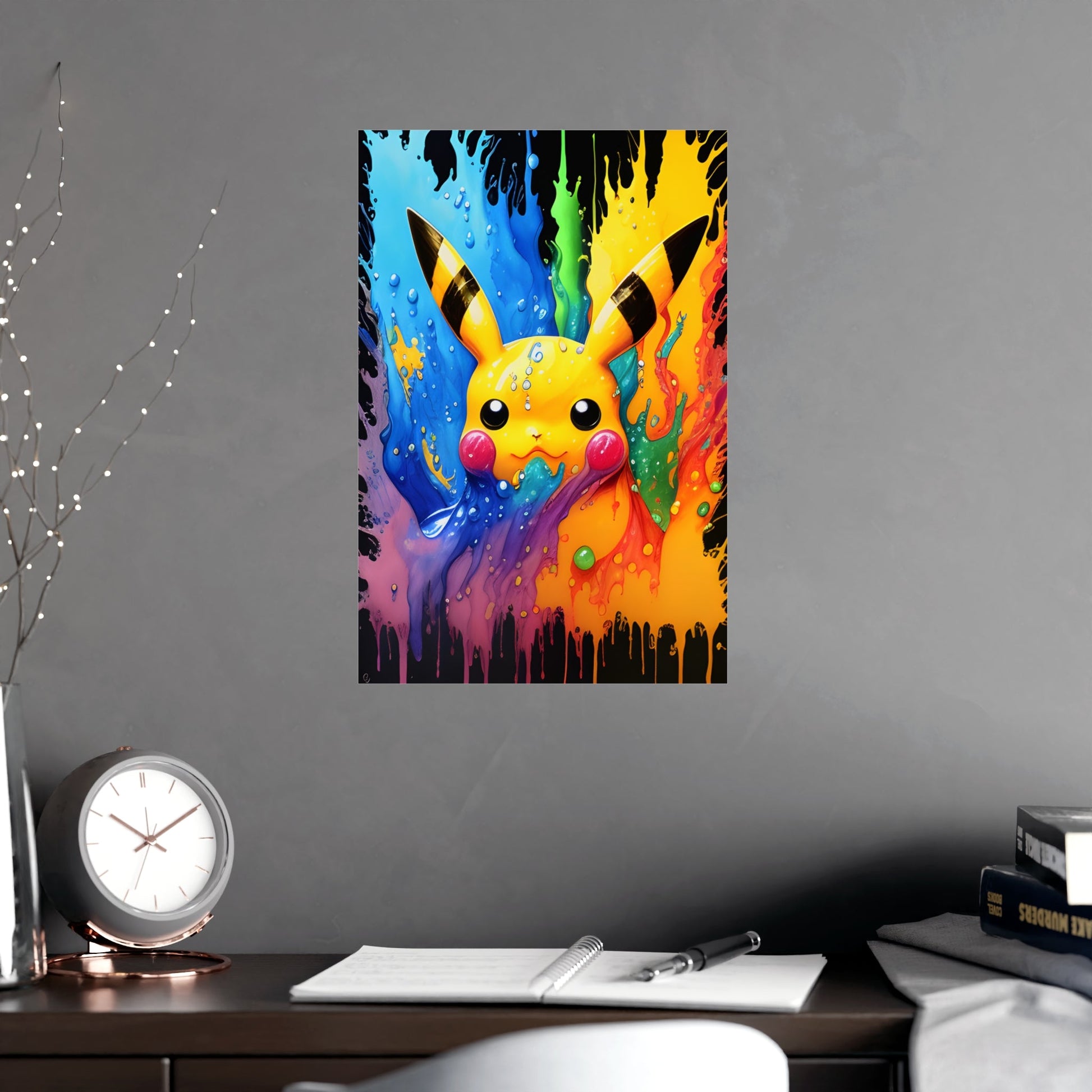 Drizzling Dreamscapes Matte Poster - Pokestalgia LLC