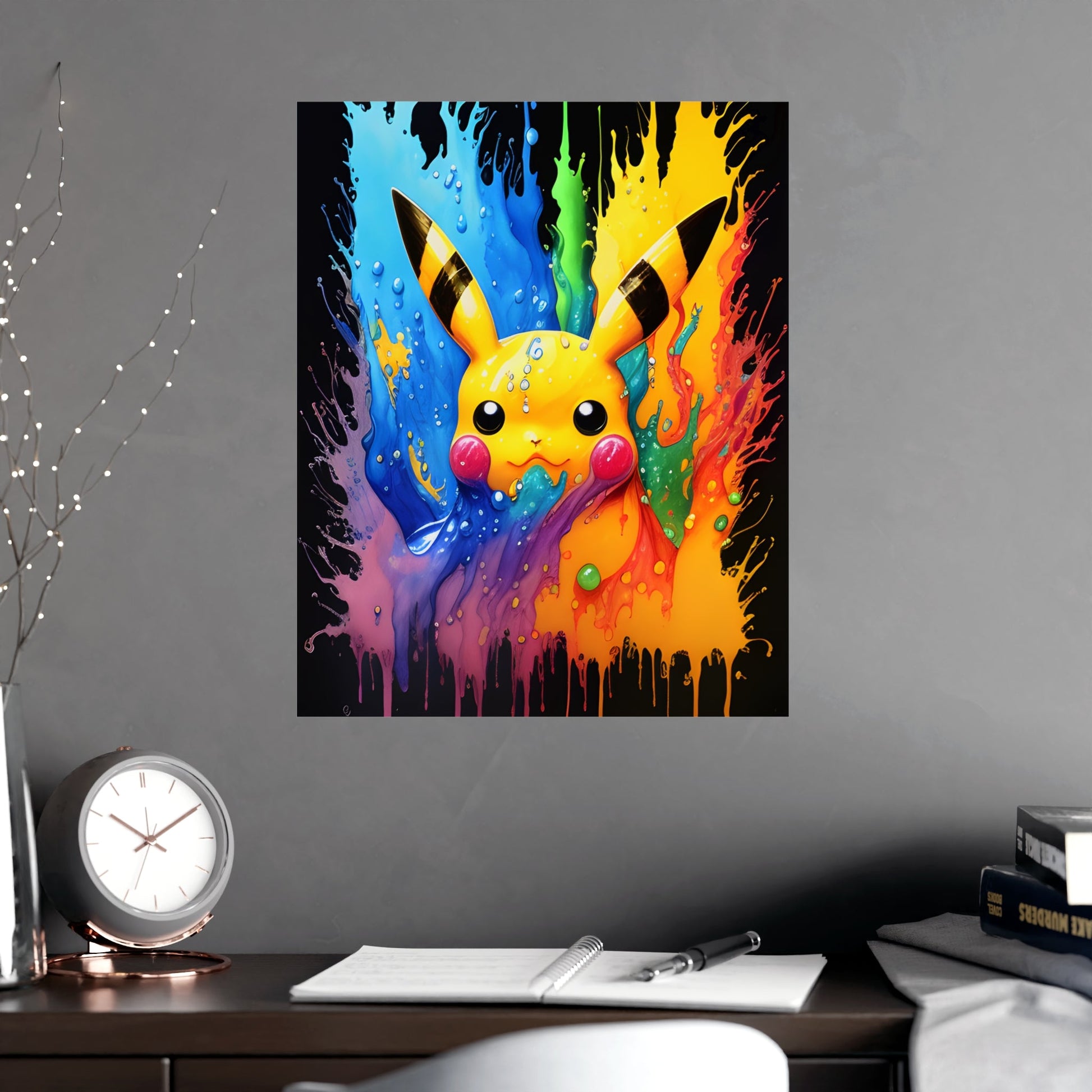 Drizzling Dreamscapes Matte Poster - Pokestalgia LLC