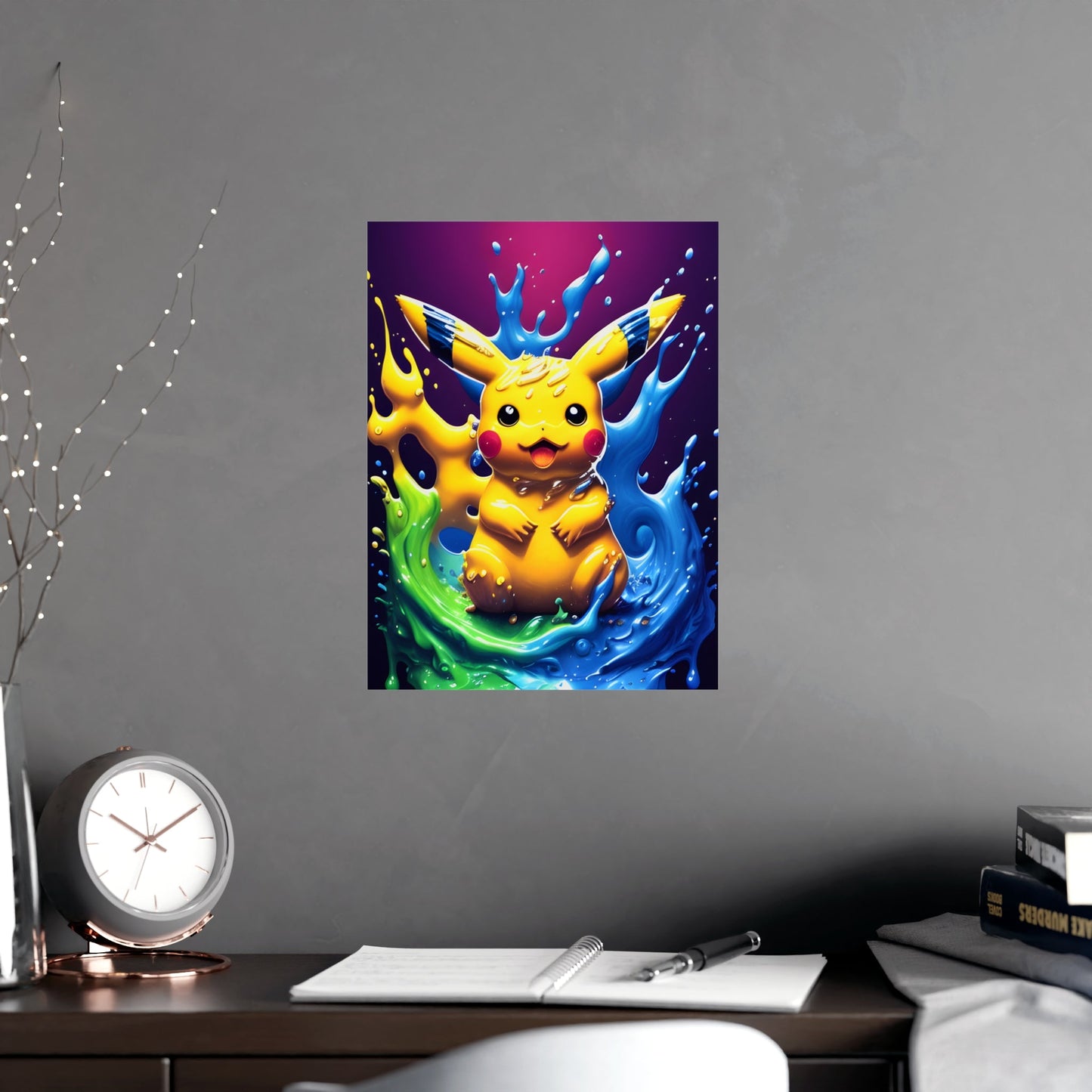 Effervescent Eddies Matte Poster - Pokestalgia LLC