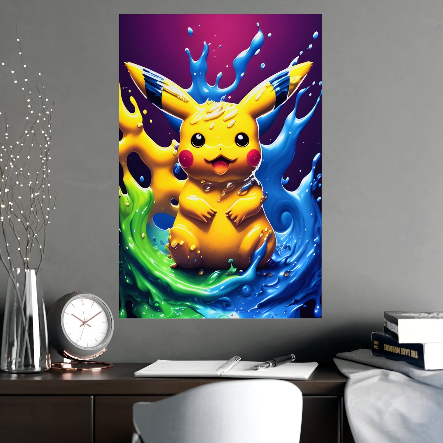 Effervescent Eddies Matte Poster - Pokestalgia LLC