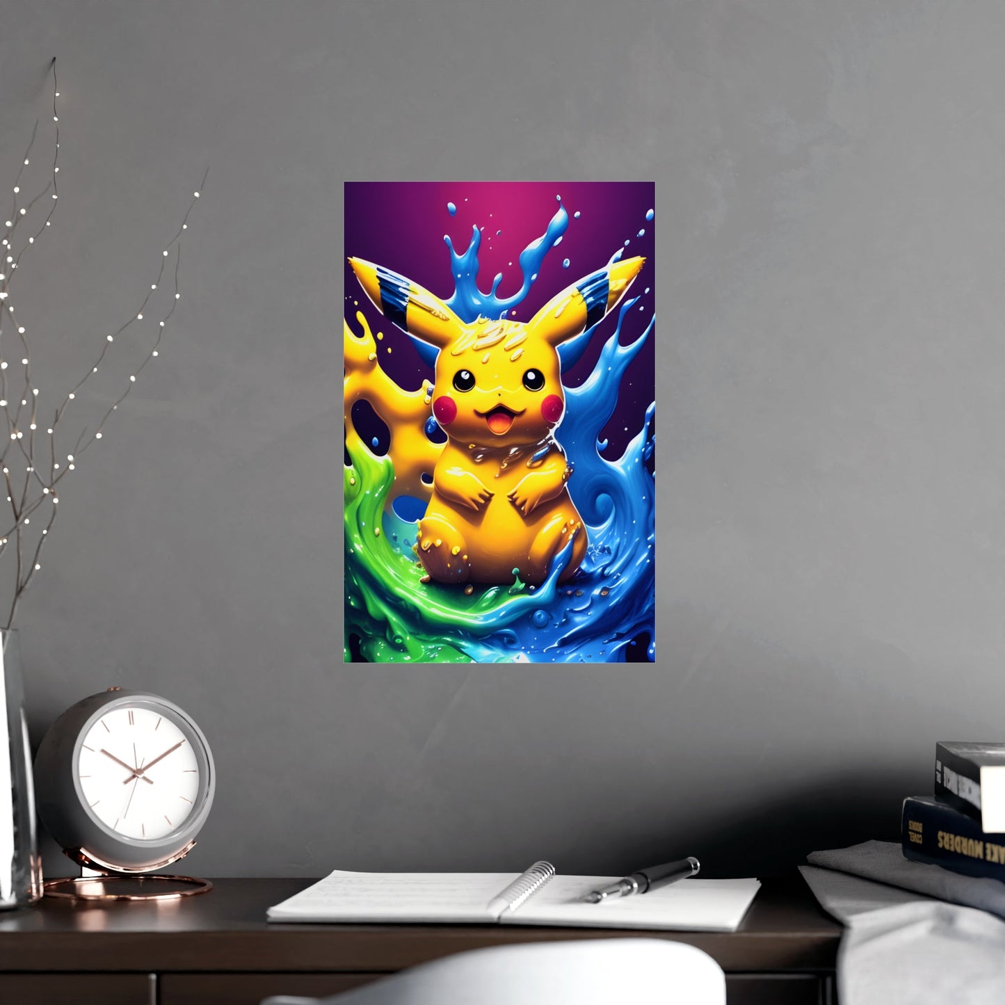 Effervescent Eddies Matte Poster - Pokestalgia LLC