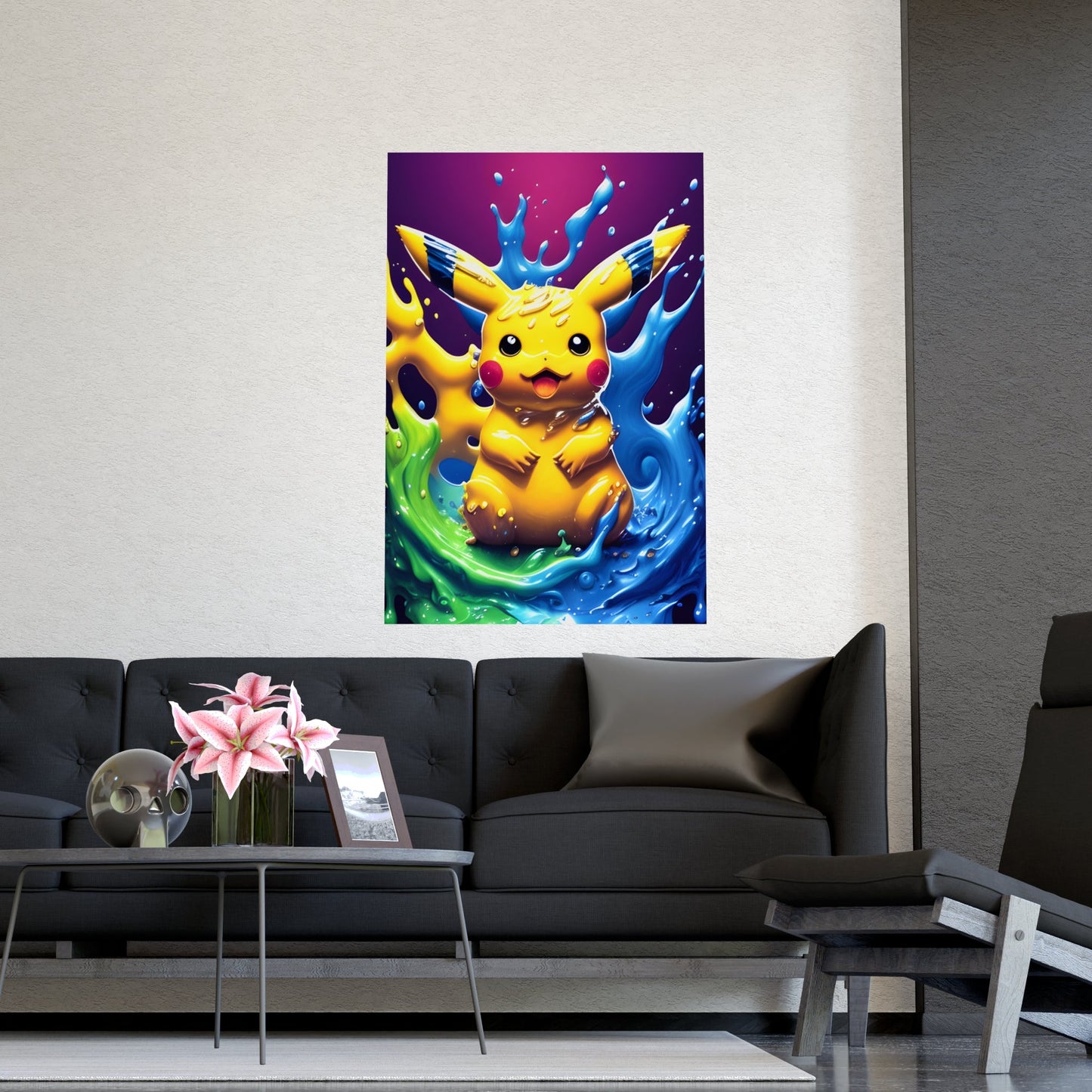 Effervescent Eddies Matte Poster - Pokestalgia LLC