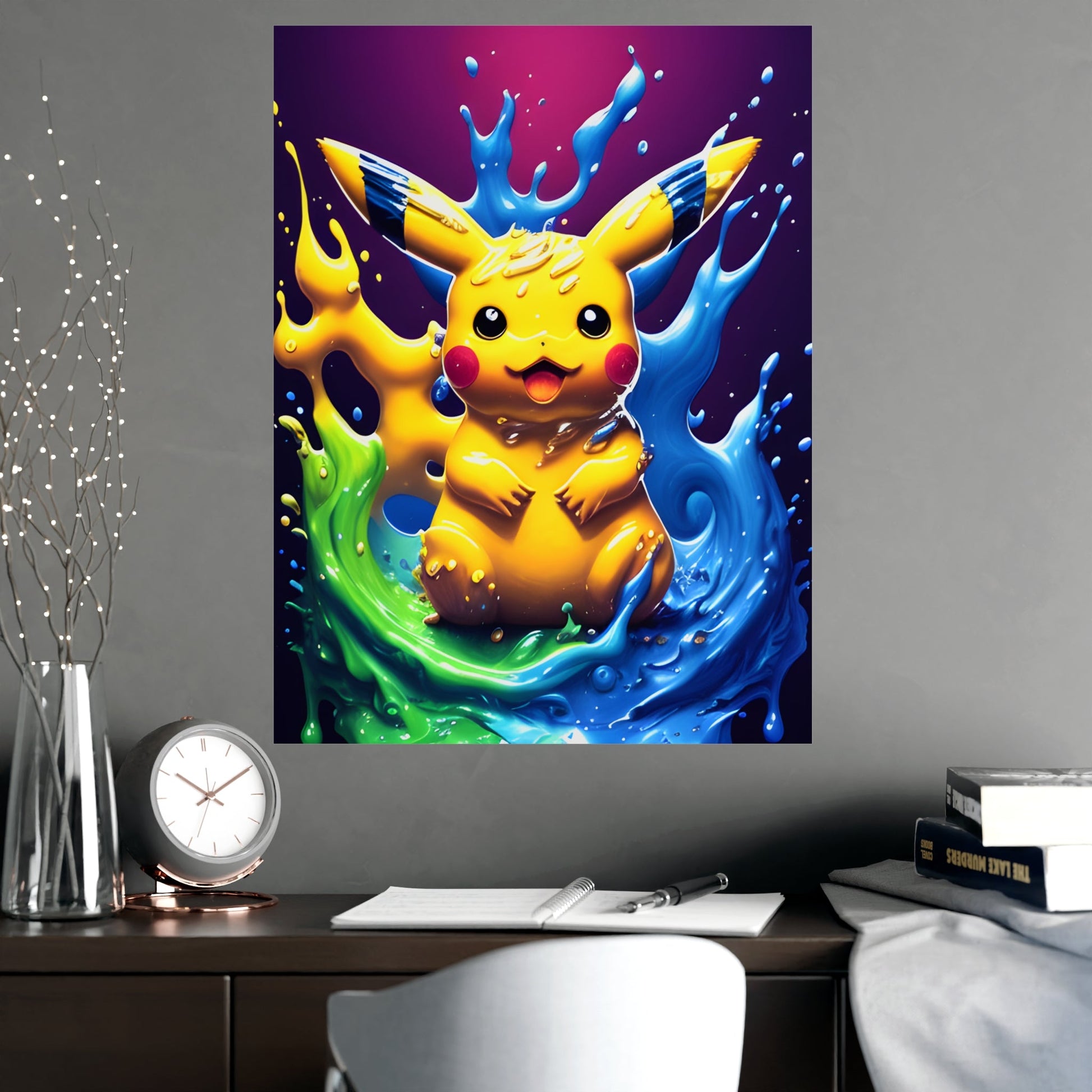 Effervescent Eddies Matte Poster - Pokestalgia LLC