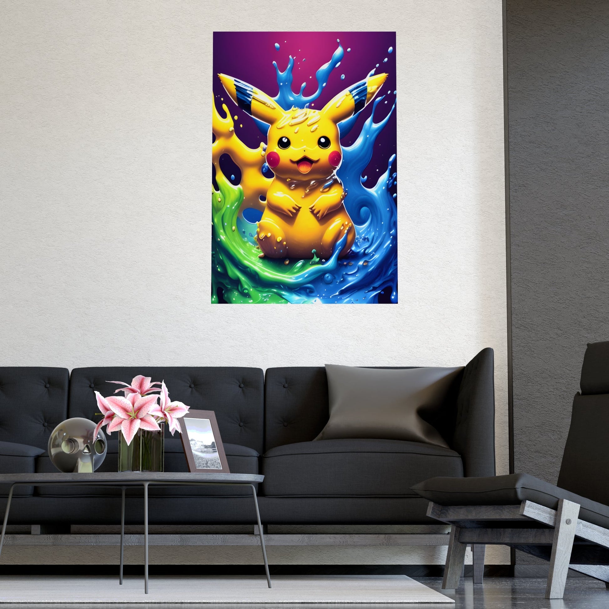 Effervescent Eddies Matte Poster - Pokestalgia LLC