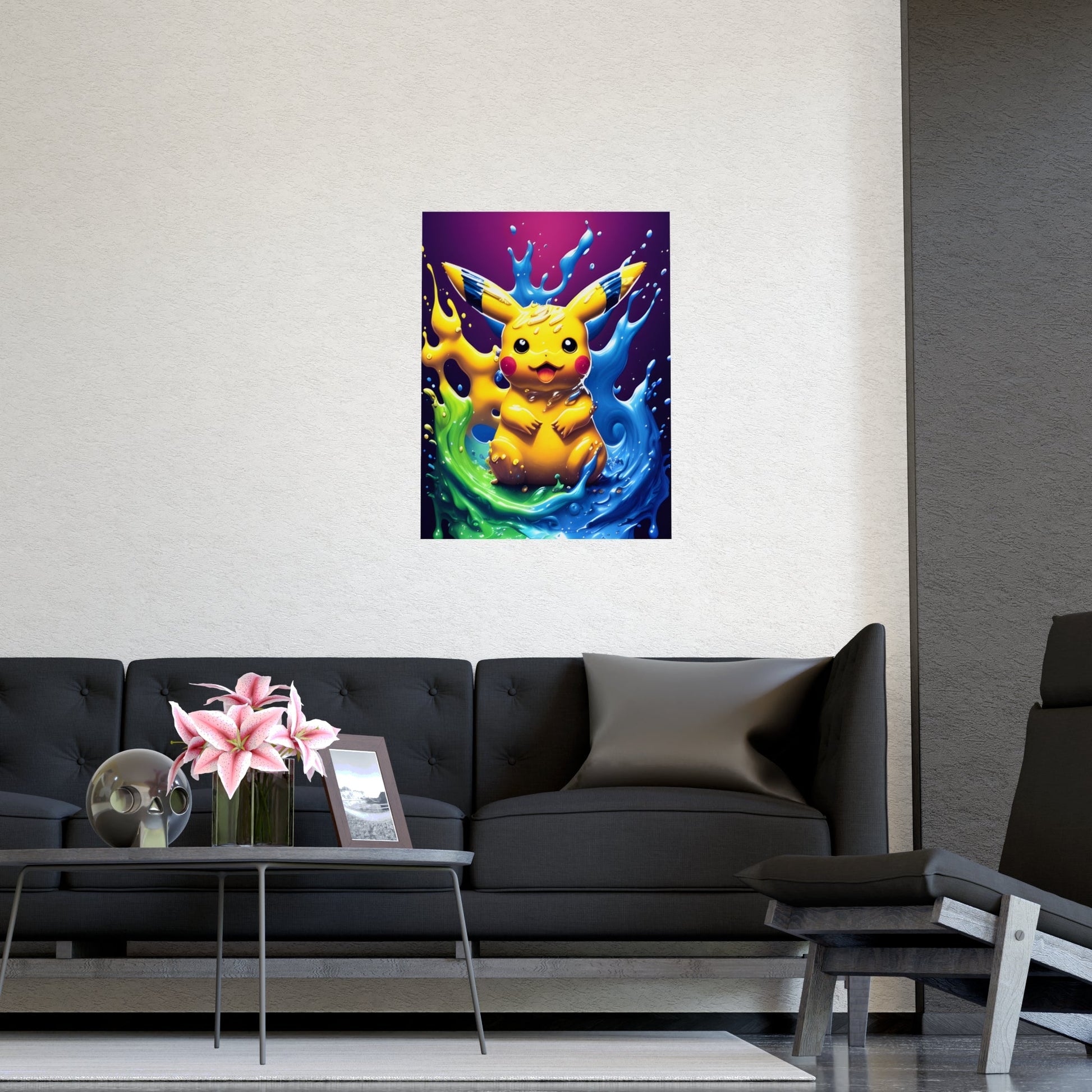 Effervescent Eddies Matte Poster - Pokestalgia LLC