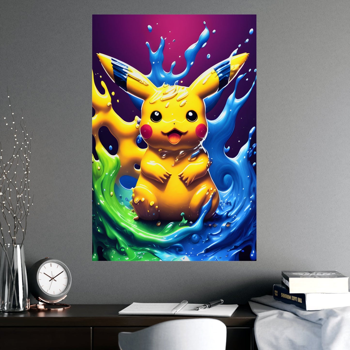 Effervescent Eddies Matte Poster - Pokestalgia LLC