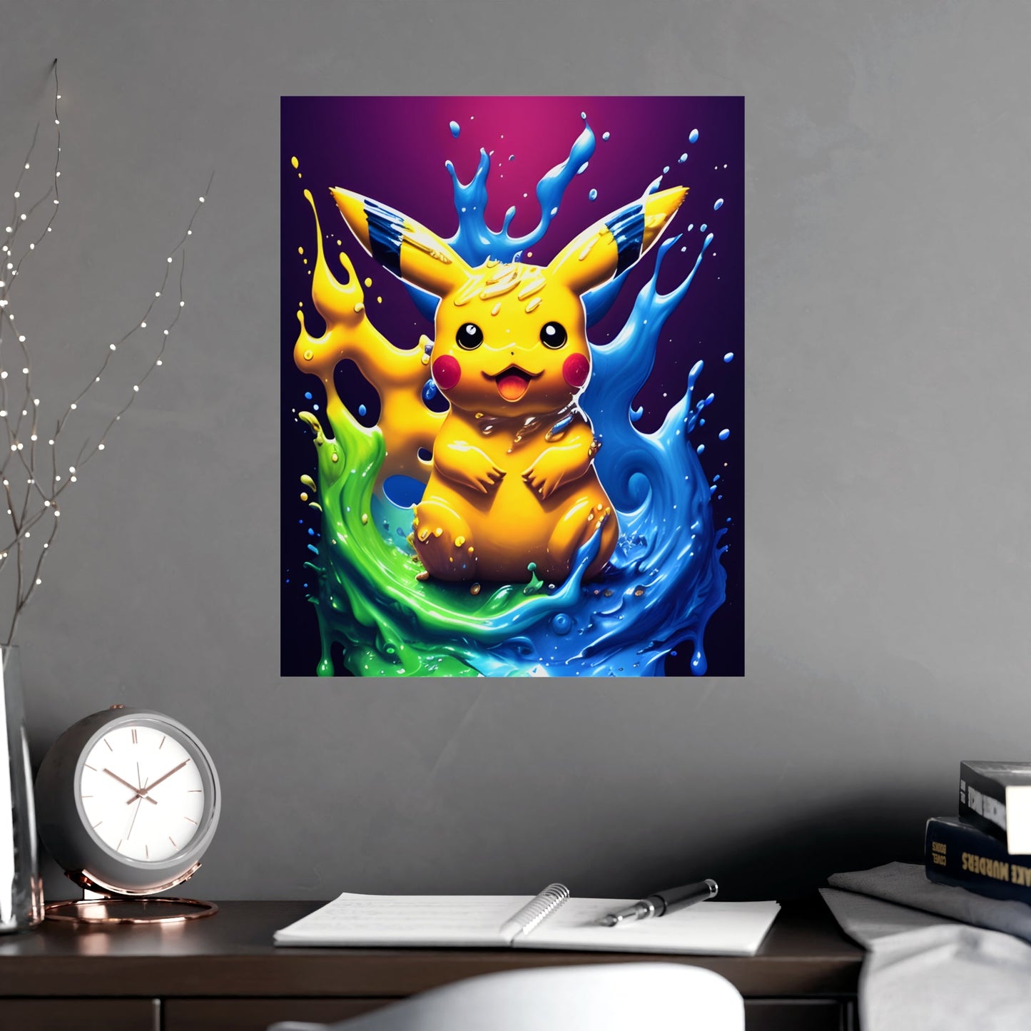 Effervescent Eddies Matte Poster - Pokestalgia LLC