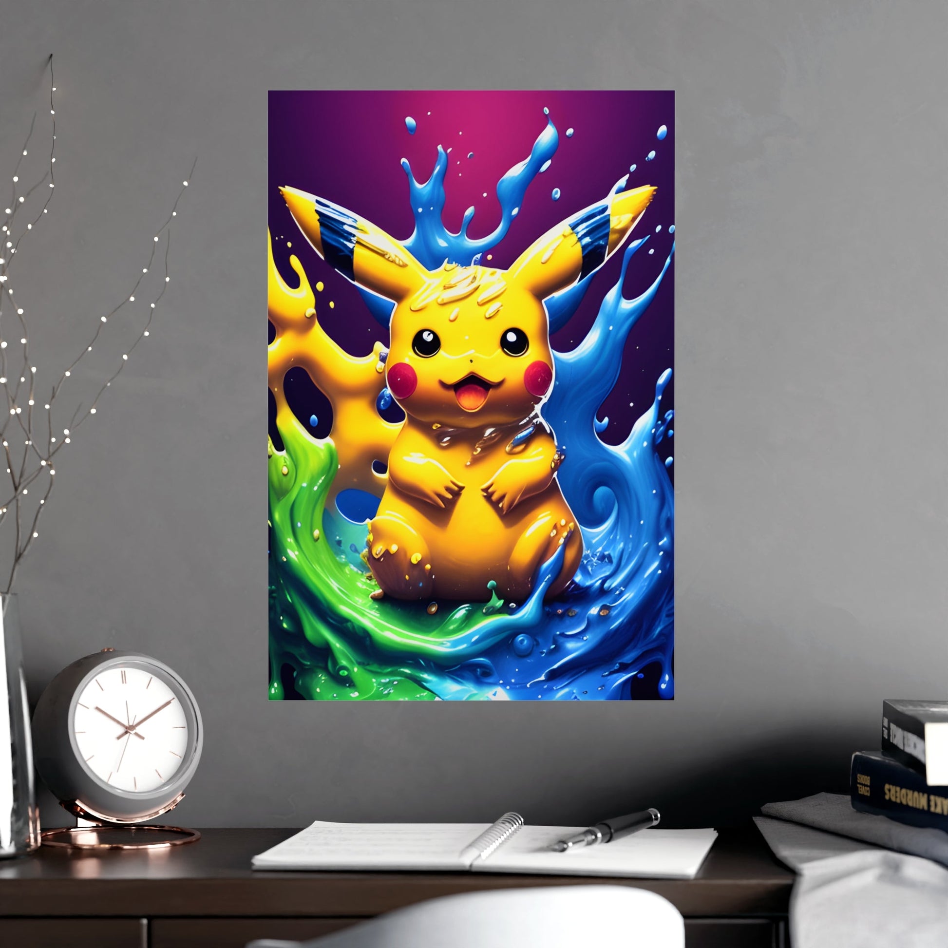 Effervescent Eddies Matte Poster - Pokestalgia LLC