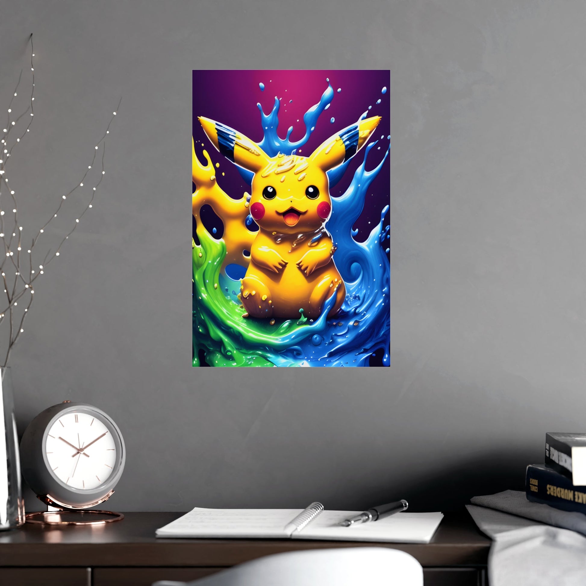 Effervescent Eddies Matte Poster - Pokestalgia LLC