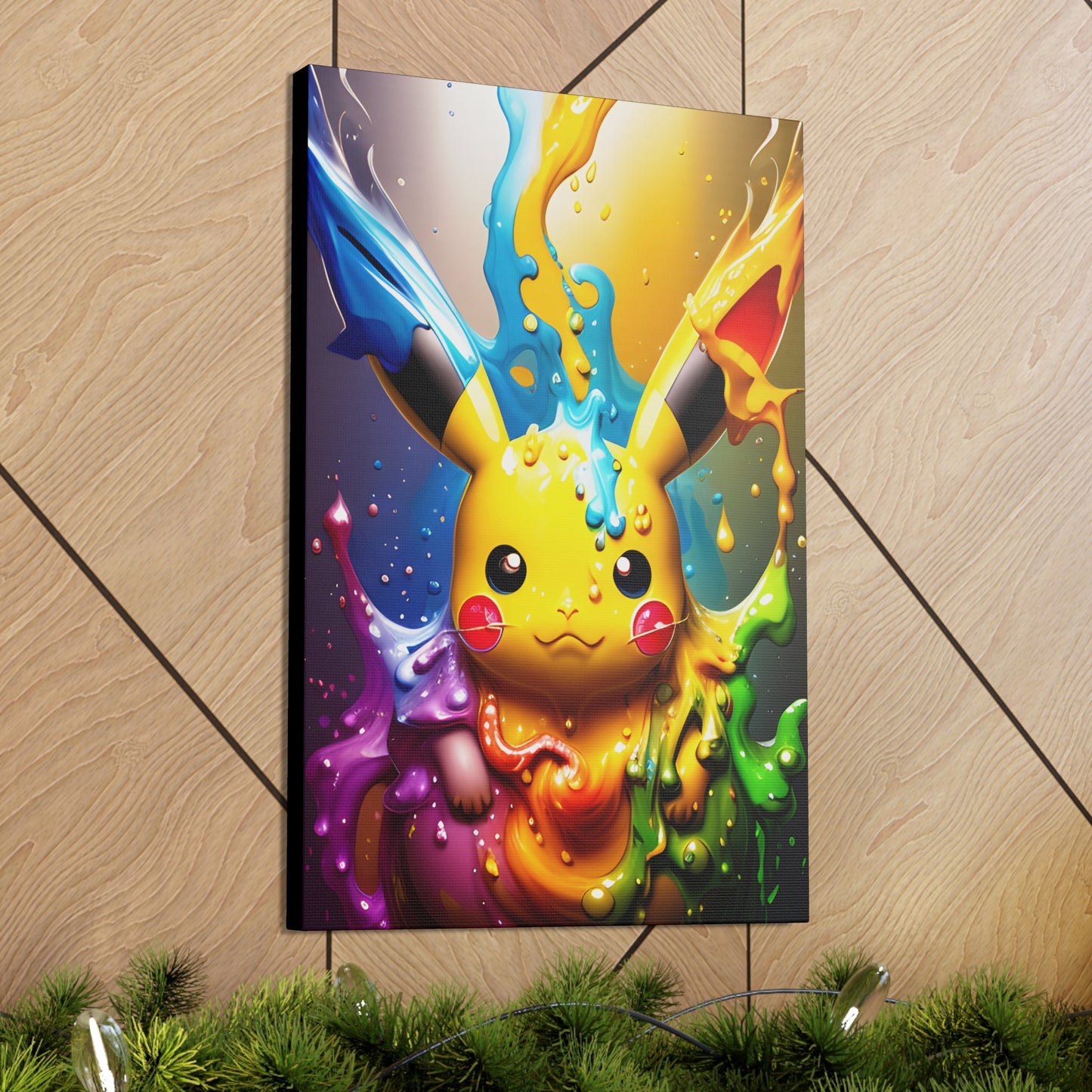 Enchanted Fluidity Canvas - Pokestalgia LLC