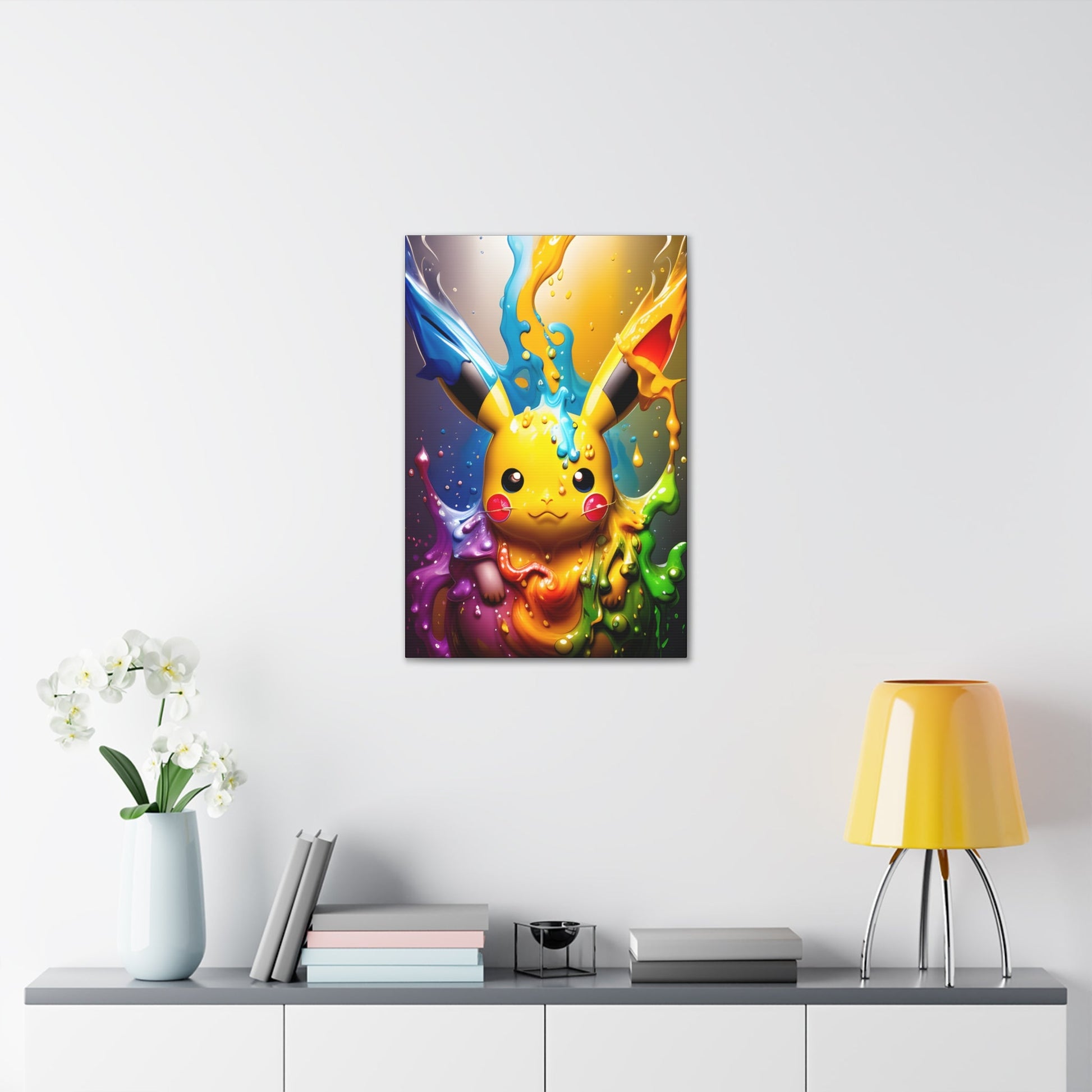 Enchanted Fluidity Canvas - Pokestalgia LLC