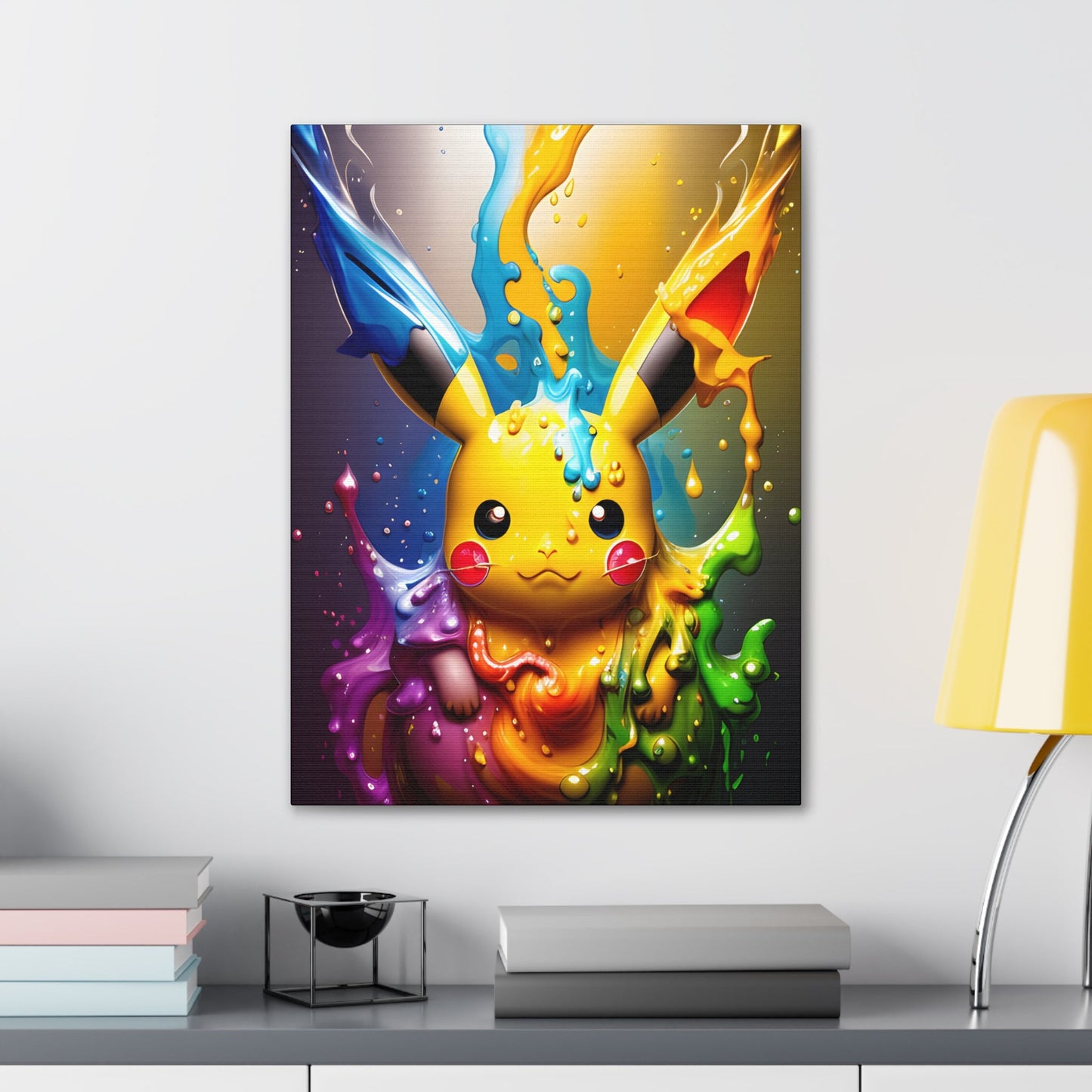 Enchanted Fluidity Canvas - Pokestalgia LLC