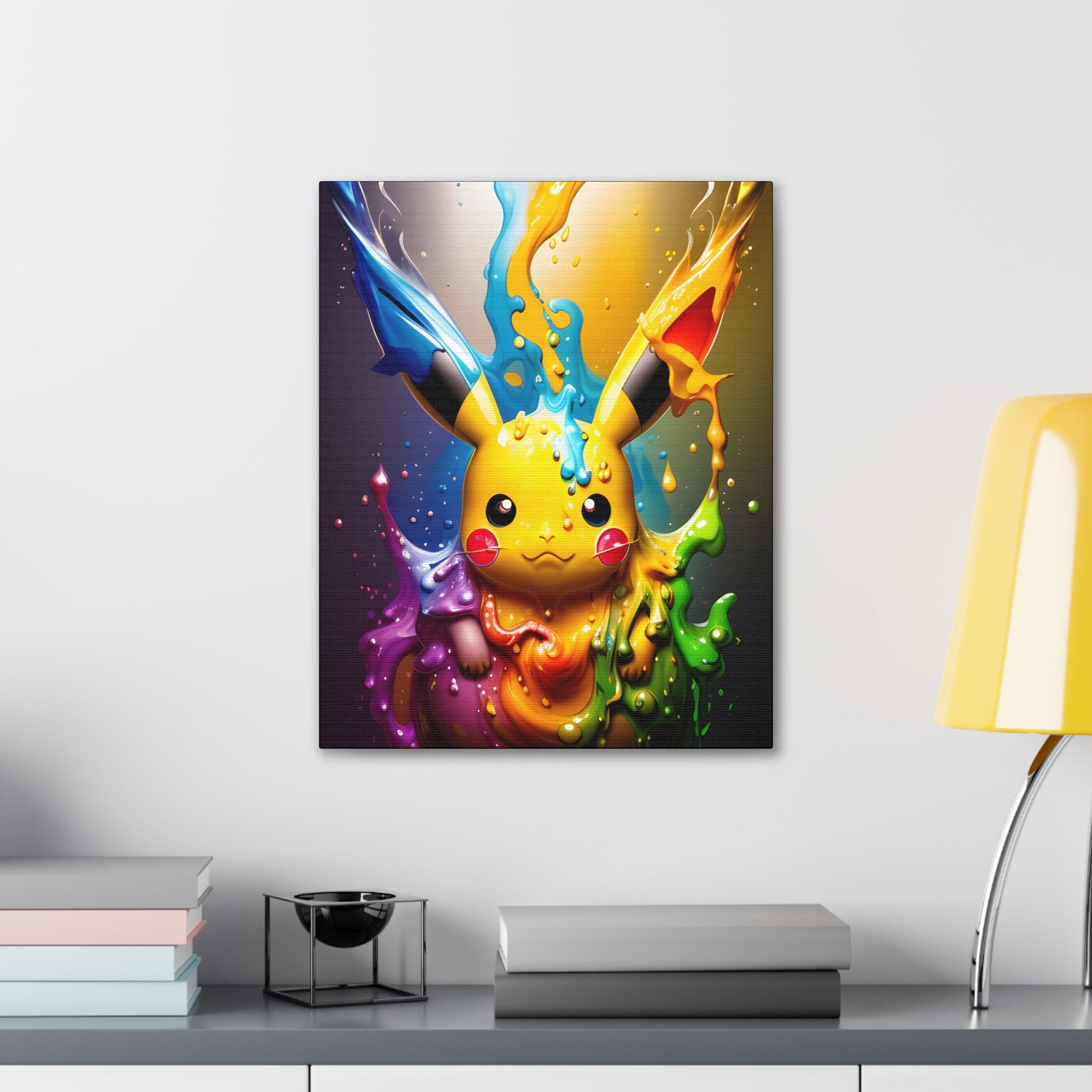 Enchanted Fluidity Canvas - Pokestalgia LLC