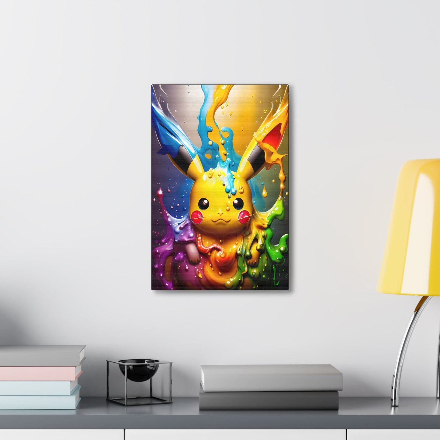 Enchanted Fluidity Canvas - Pokestalgia LLC