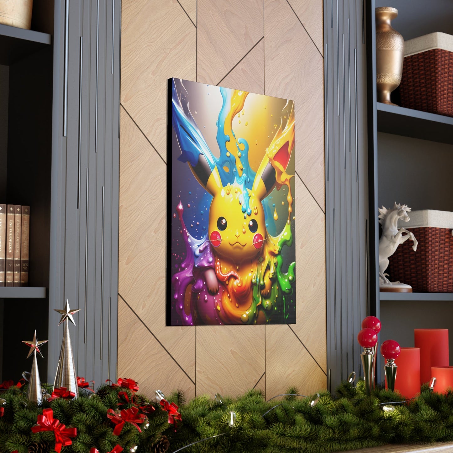 Enchanted Fluidity Canvas - Pokestalgia LLC