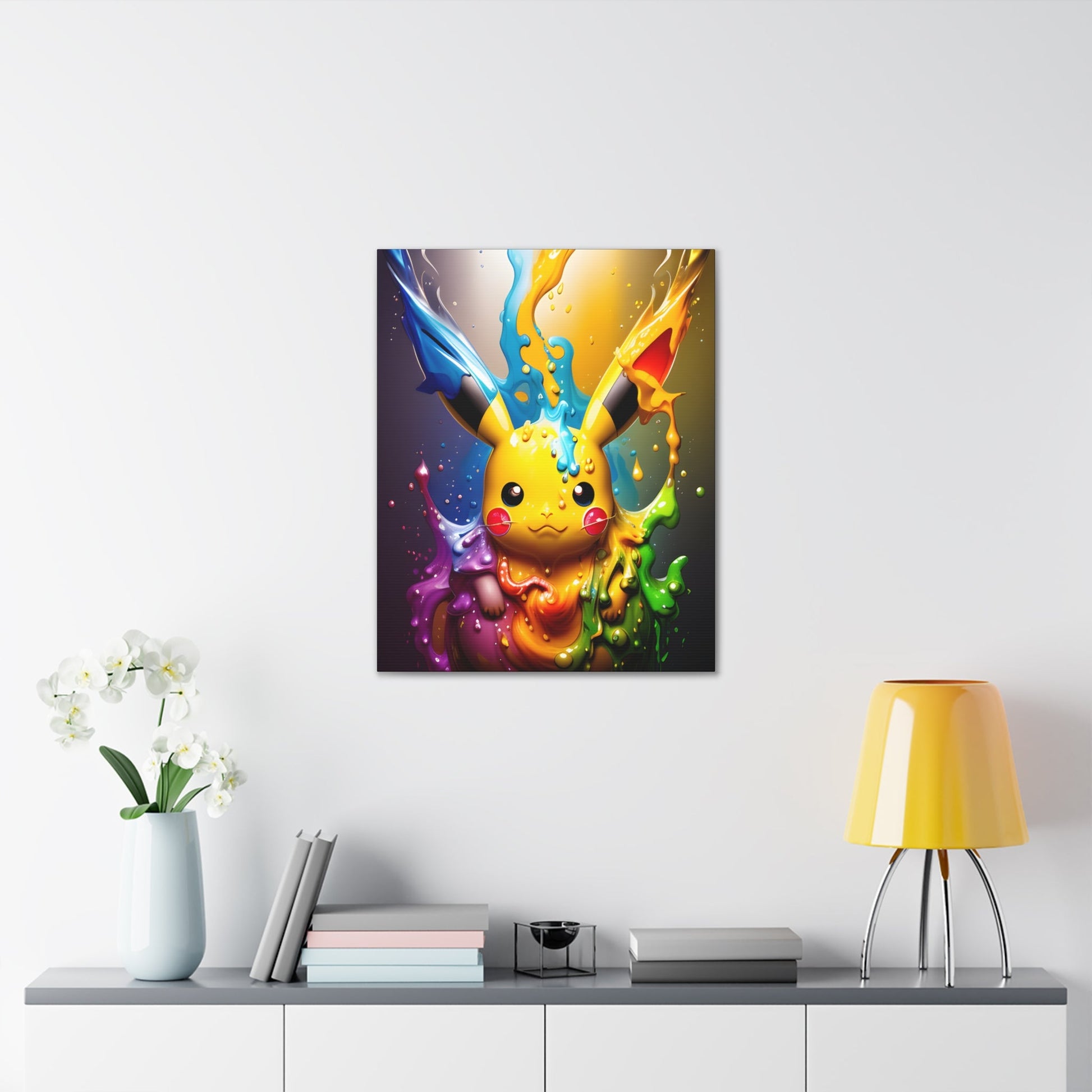 Enchanted Fluidity Canvas - Pokestalgia LLC