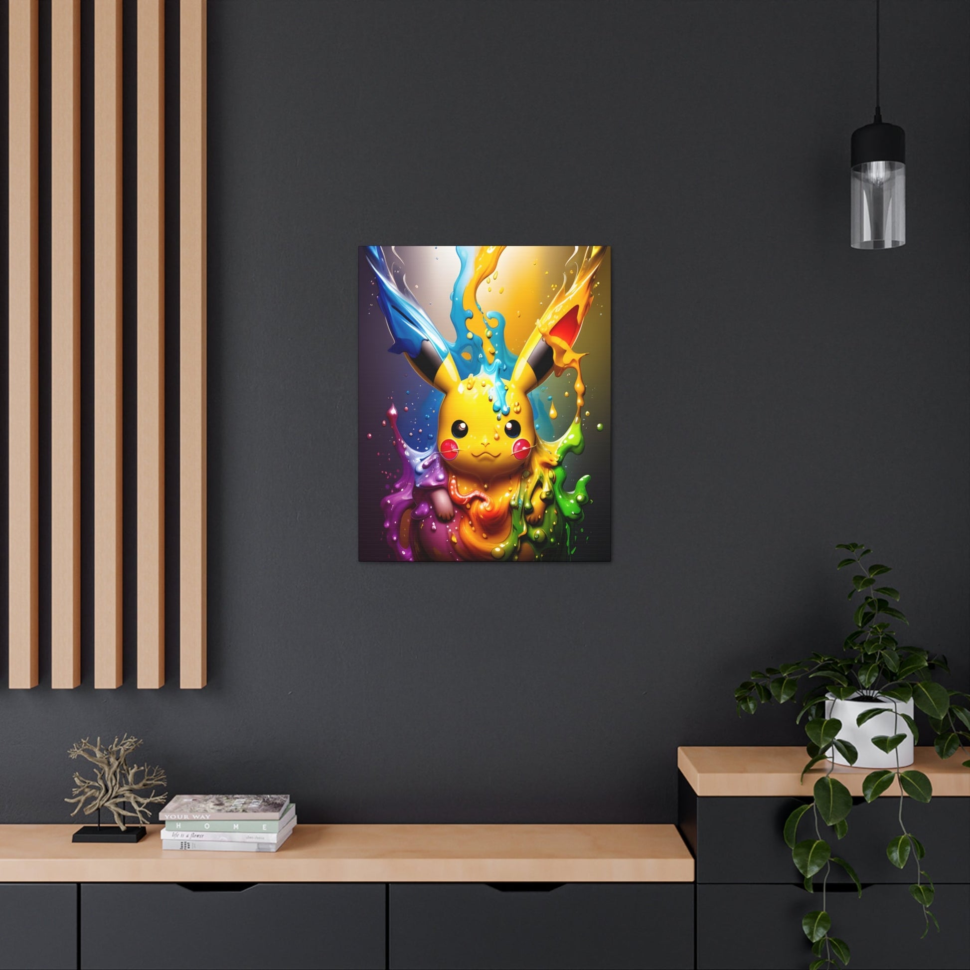 Enchanted Fluidity Canvas - Pokestalgia LLC