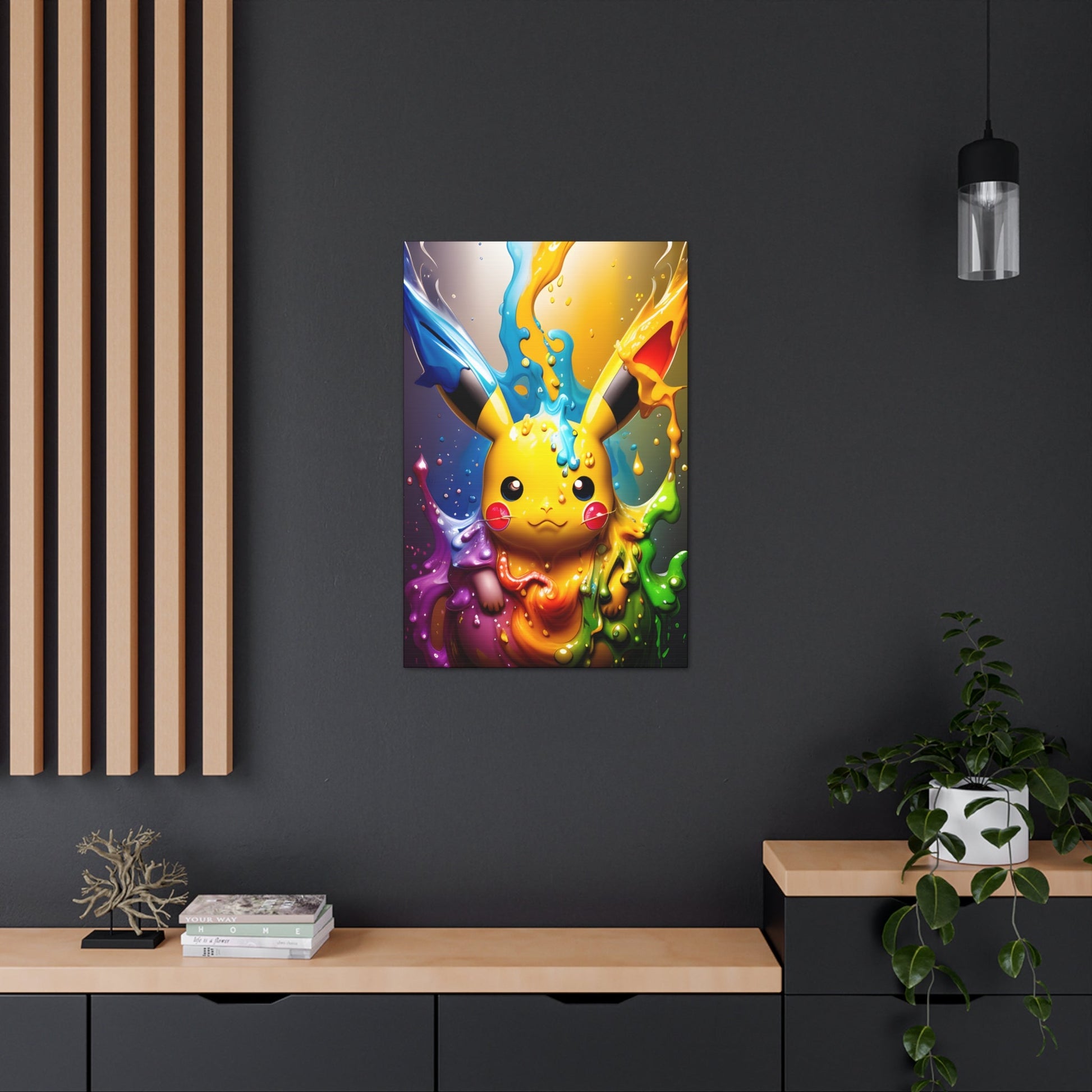 Enchanted Fluidity Canvas - Pokestalgia LLC