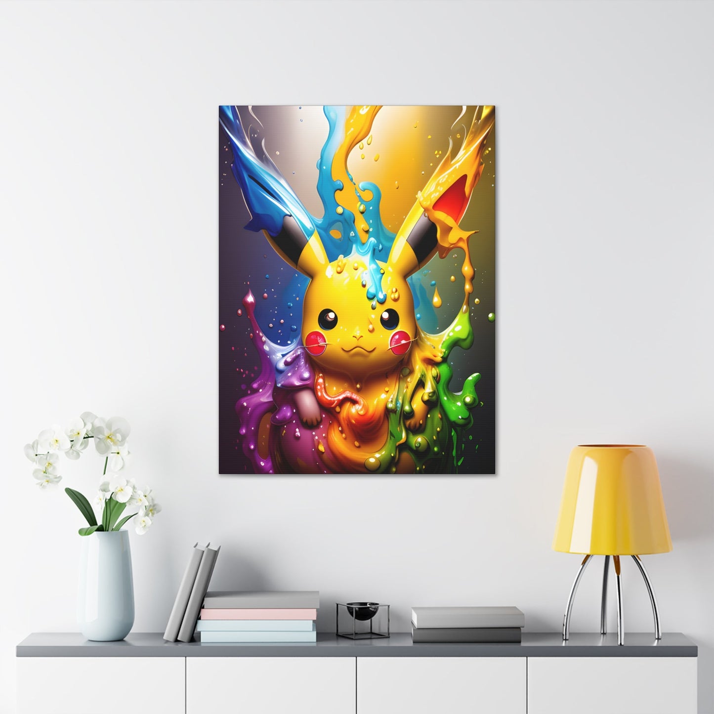 Enchanted Fluidity Canvas - Pokestalgia LLC