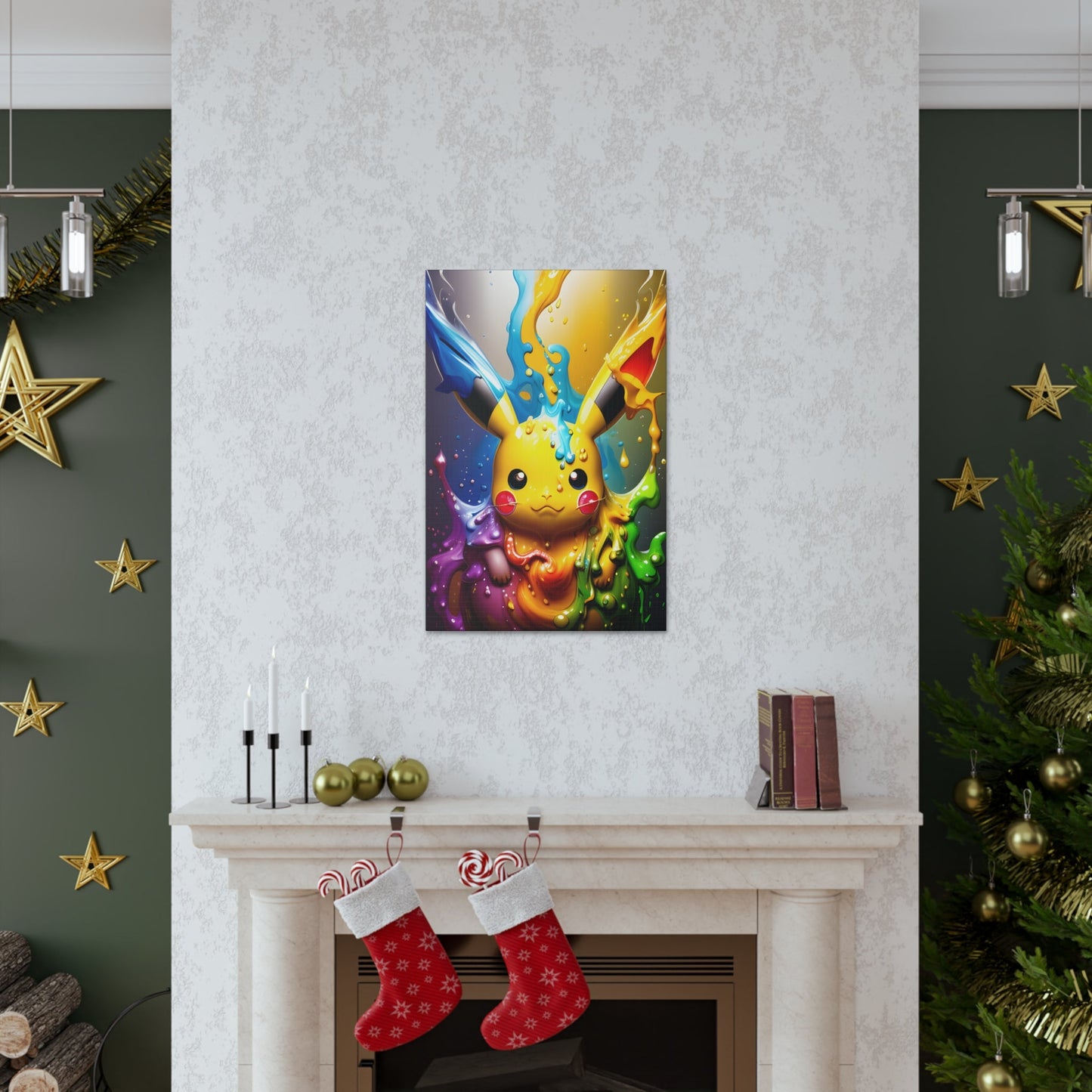 Enchanted Fluidity Canvas - Pokestalgia LLC