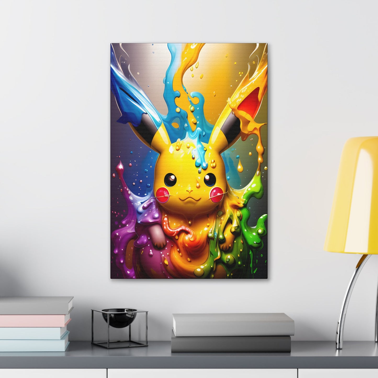 Enchanted Fluidity Canvas - Pokestalgia LLC