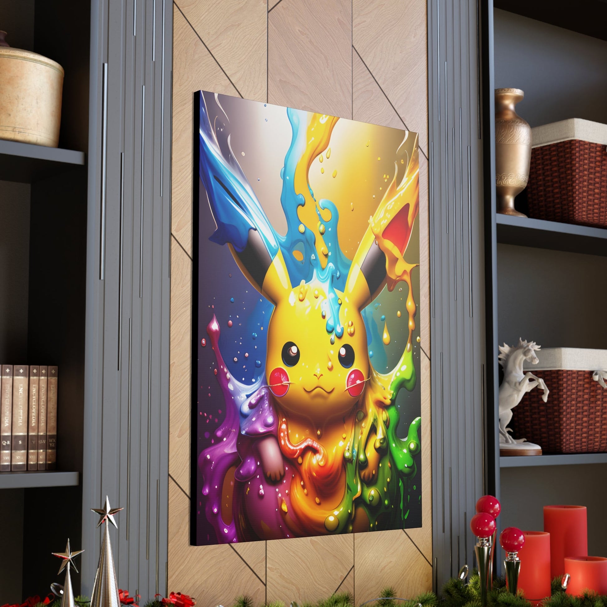 Enchanted Fluidity Canvas - Pokestalgia LLC