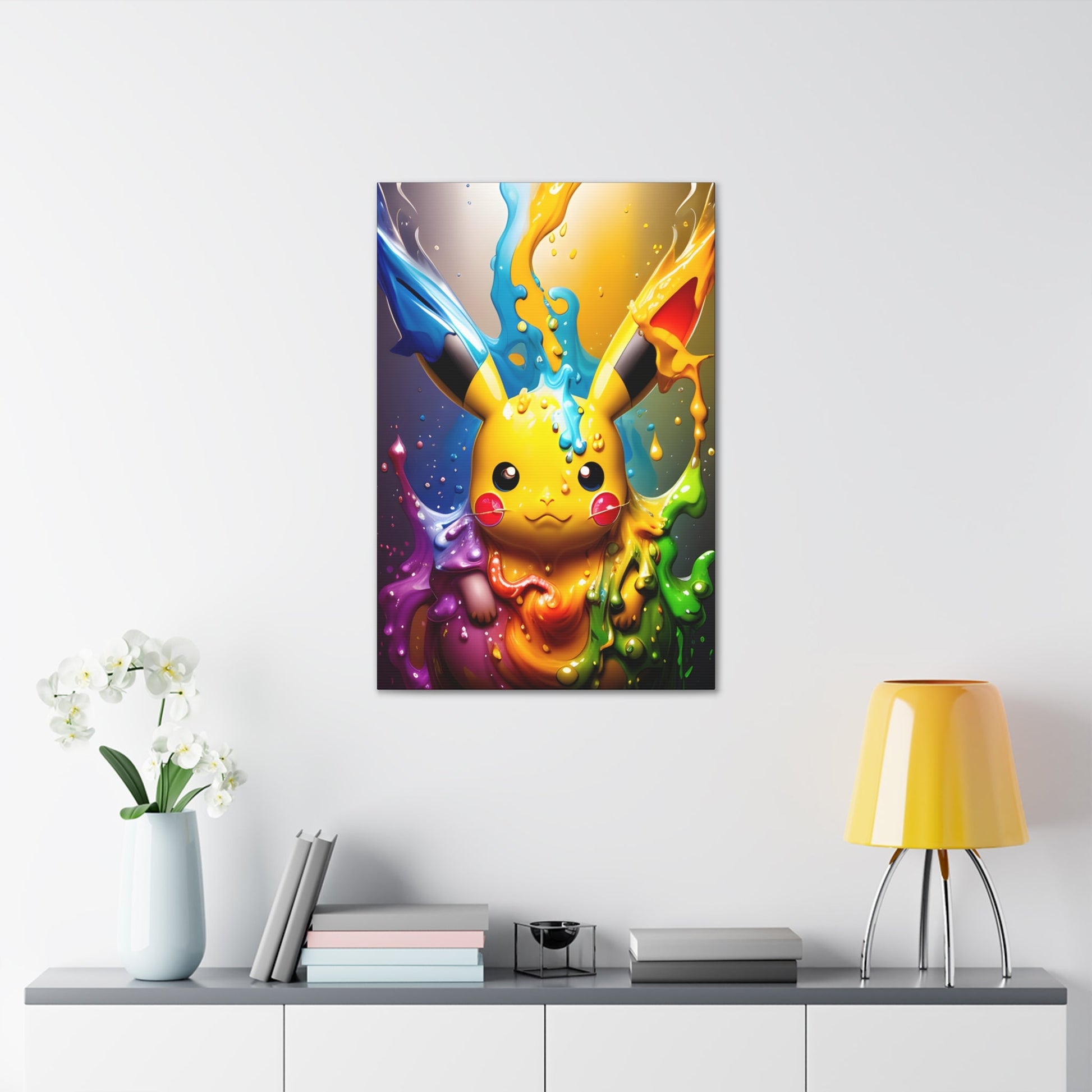 Enchanted Fluidity Canvas - Pokestalgia LLC