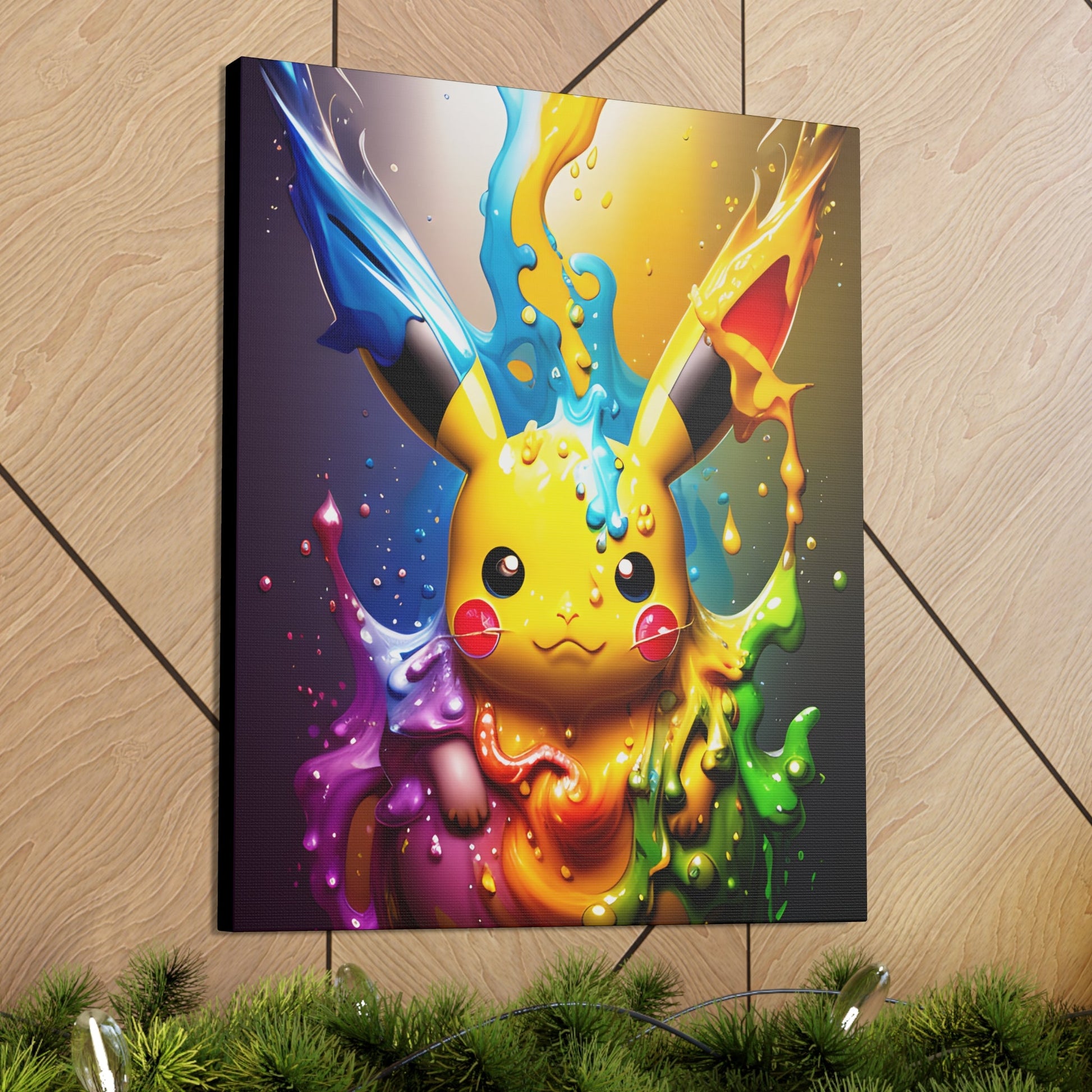 Enchanted Fluidity Canvas - Pokestalgia LLC