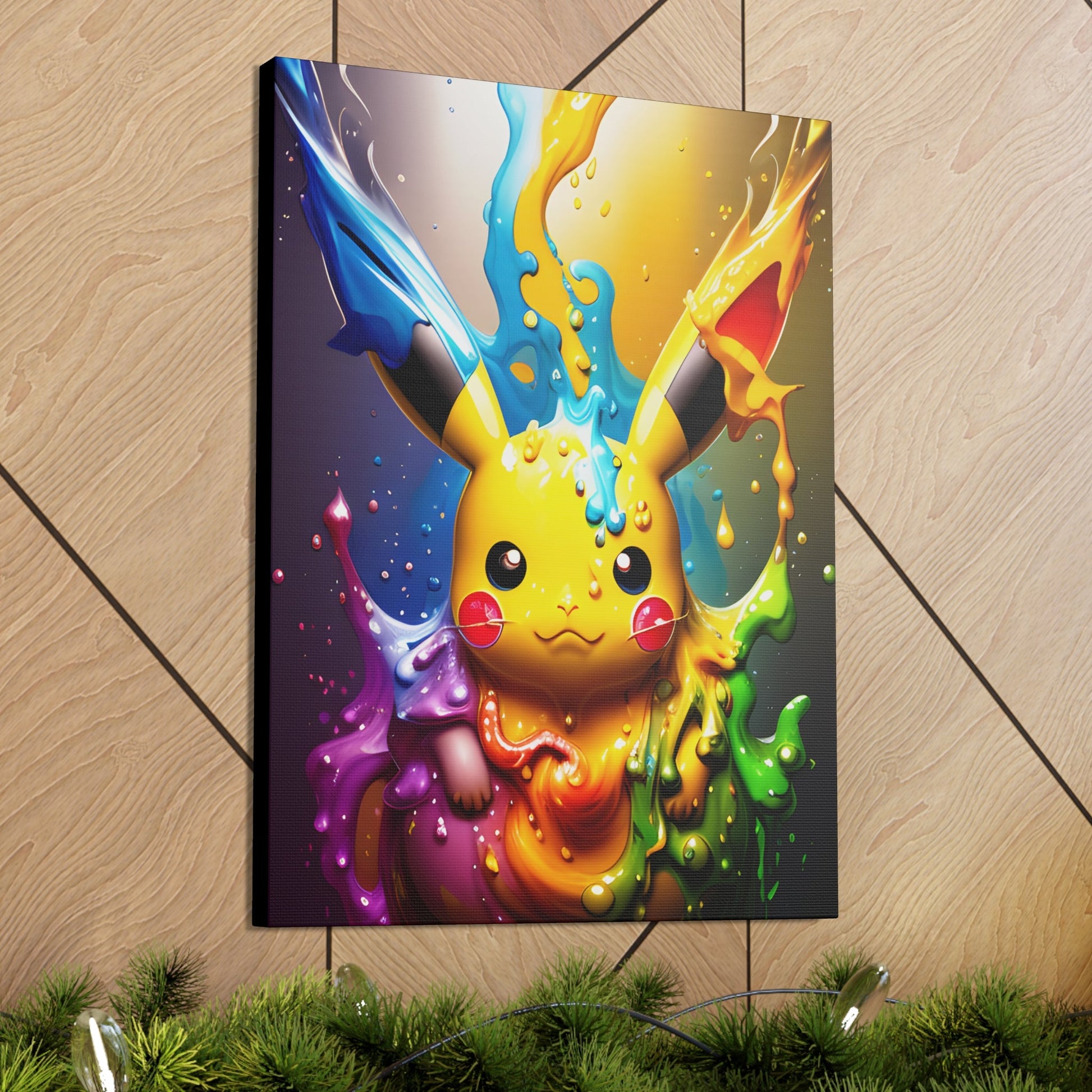 Enchanted Fluidity Canvas - Pokestalgia LLC