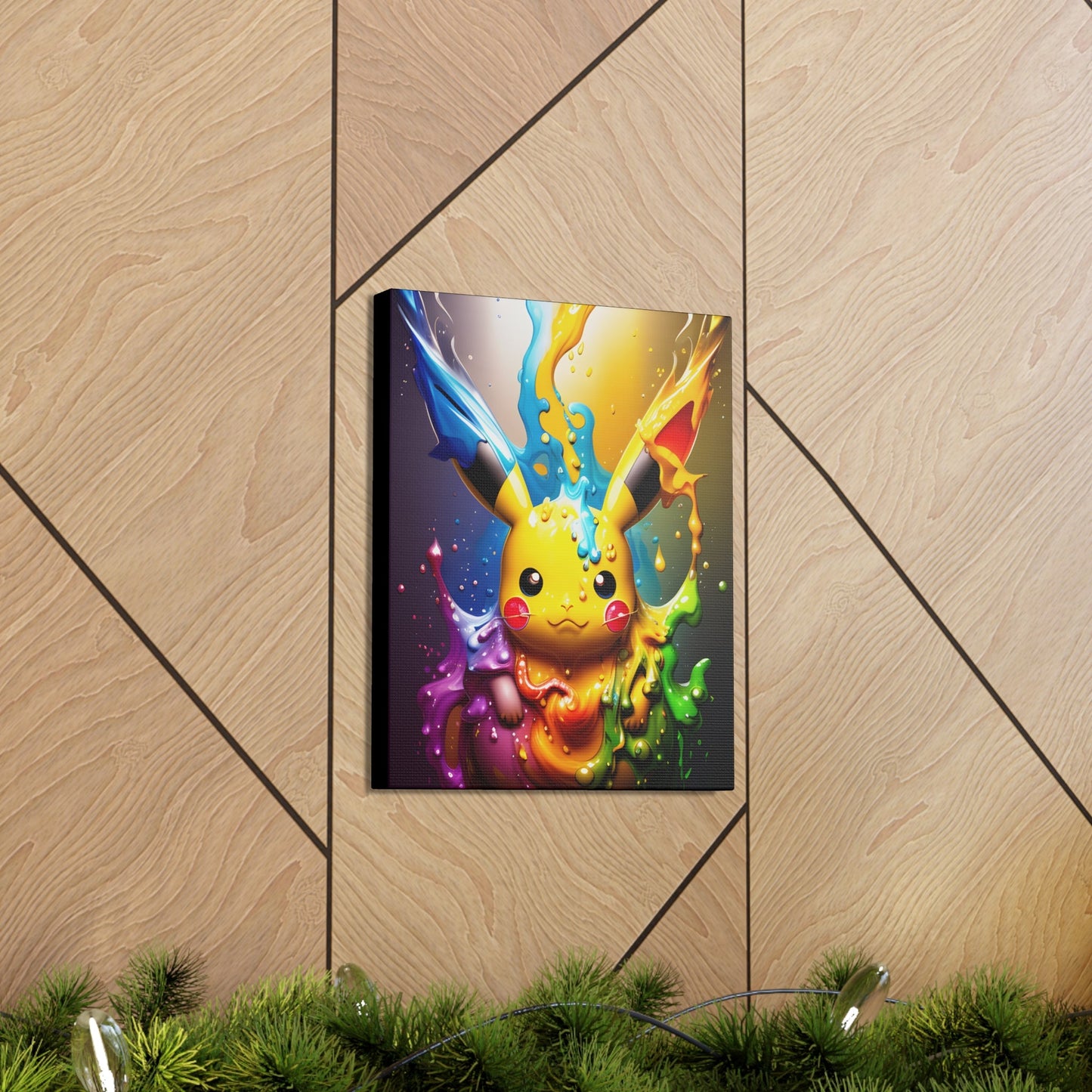 Enchanted Fluidity Canvas - Pokestalgia LLC