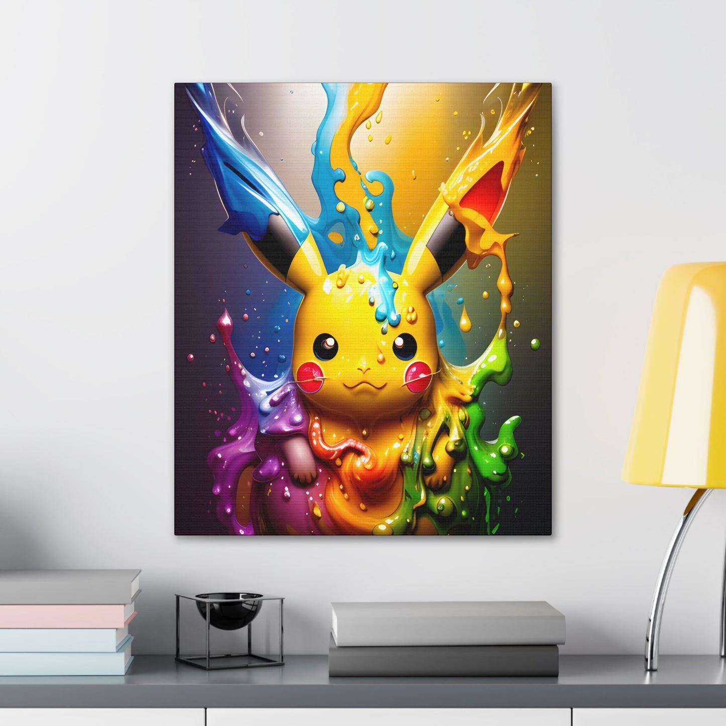 Enchanted Fluidity Canvas - Pokestalgia LLC