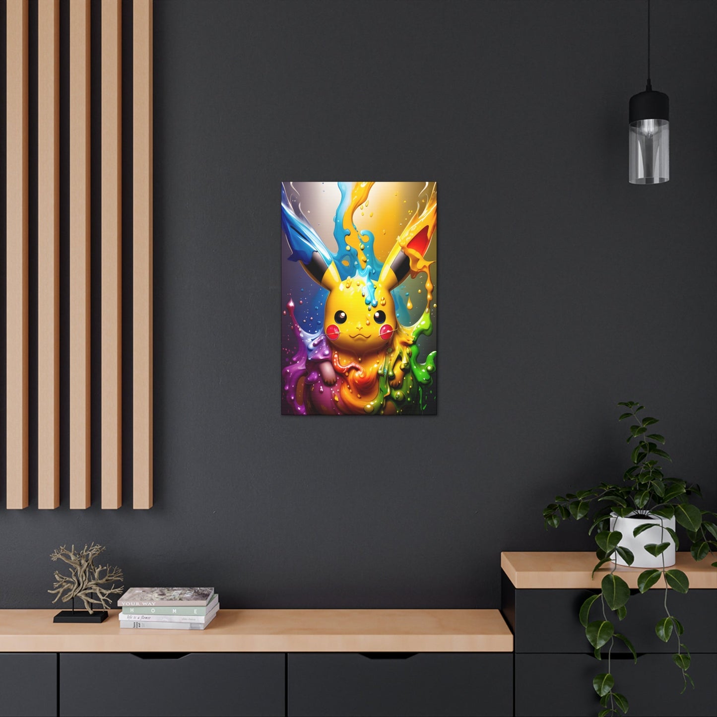 Enchanted Fluidity Canvas - Pokestalgia LLC