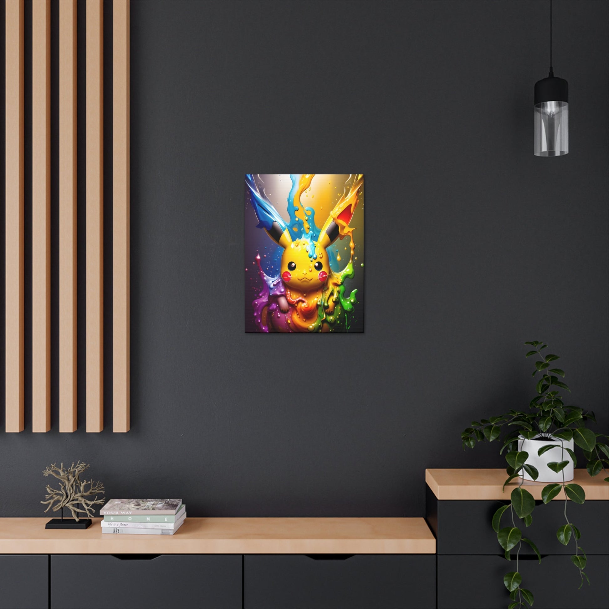 Enchanted Fluidity Canvas - Pokestalgia LLC