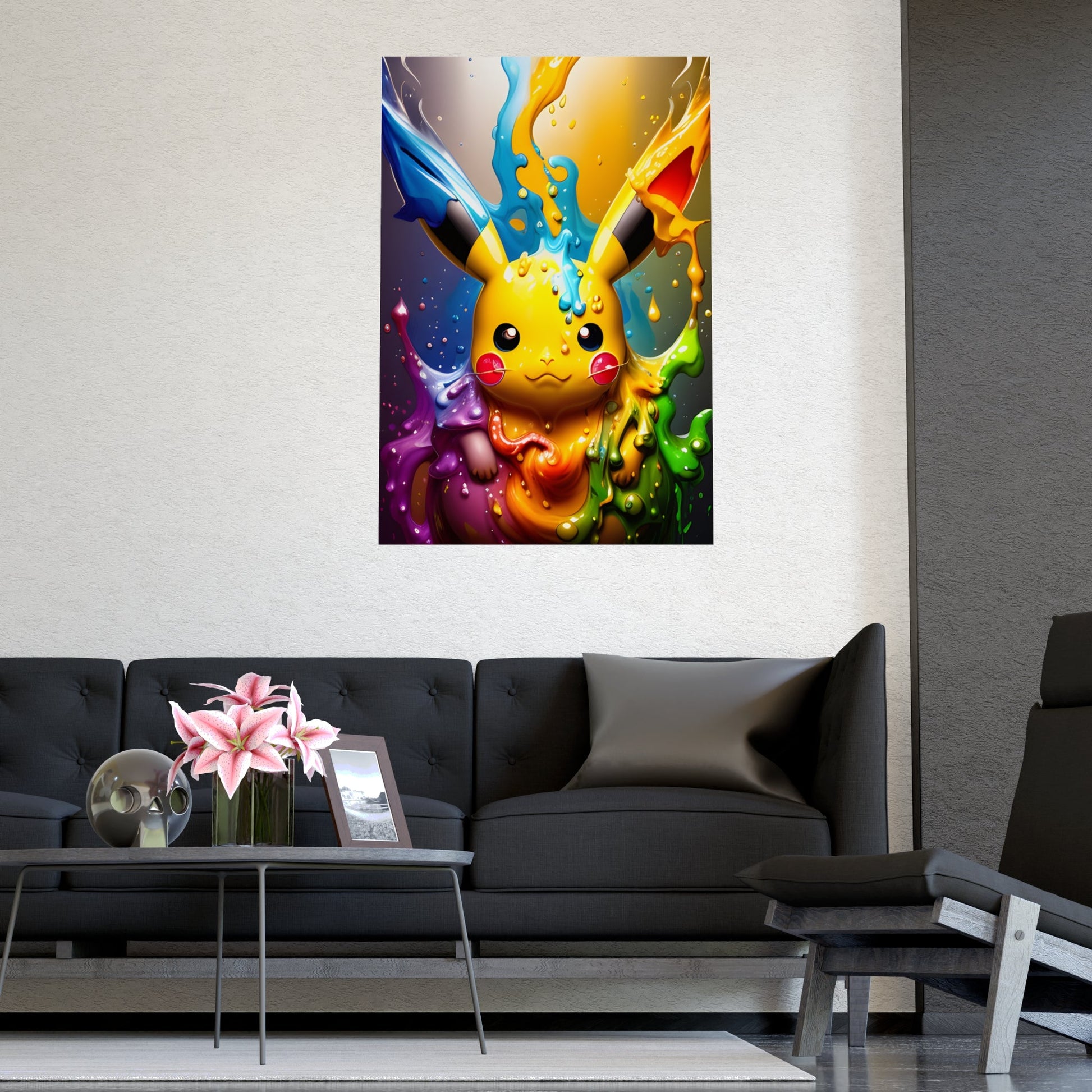 Enchanted Fluidity Matte Poster - Pokestalgia LLC