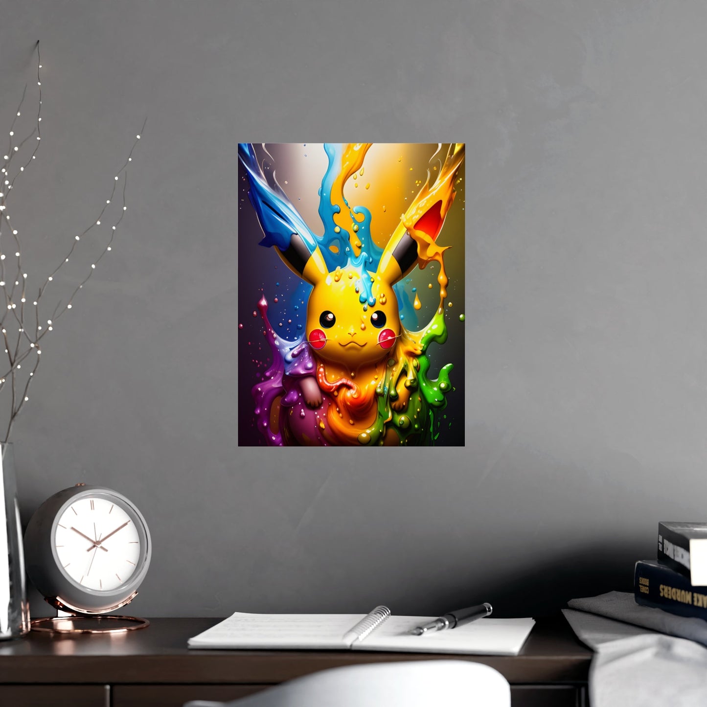 Enchanted Fluidity Matte Poster - Pokestalgia LLC