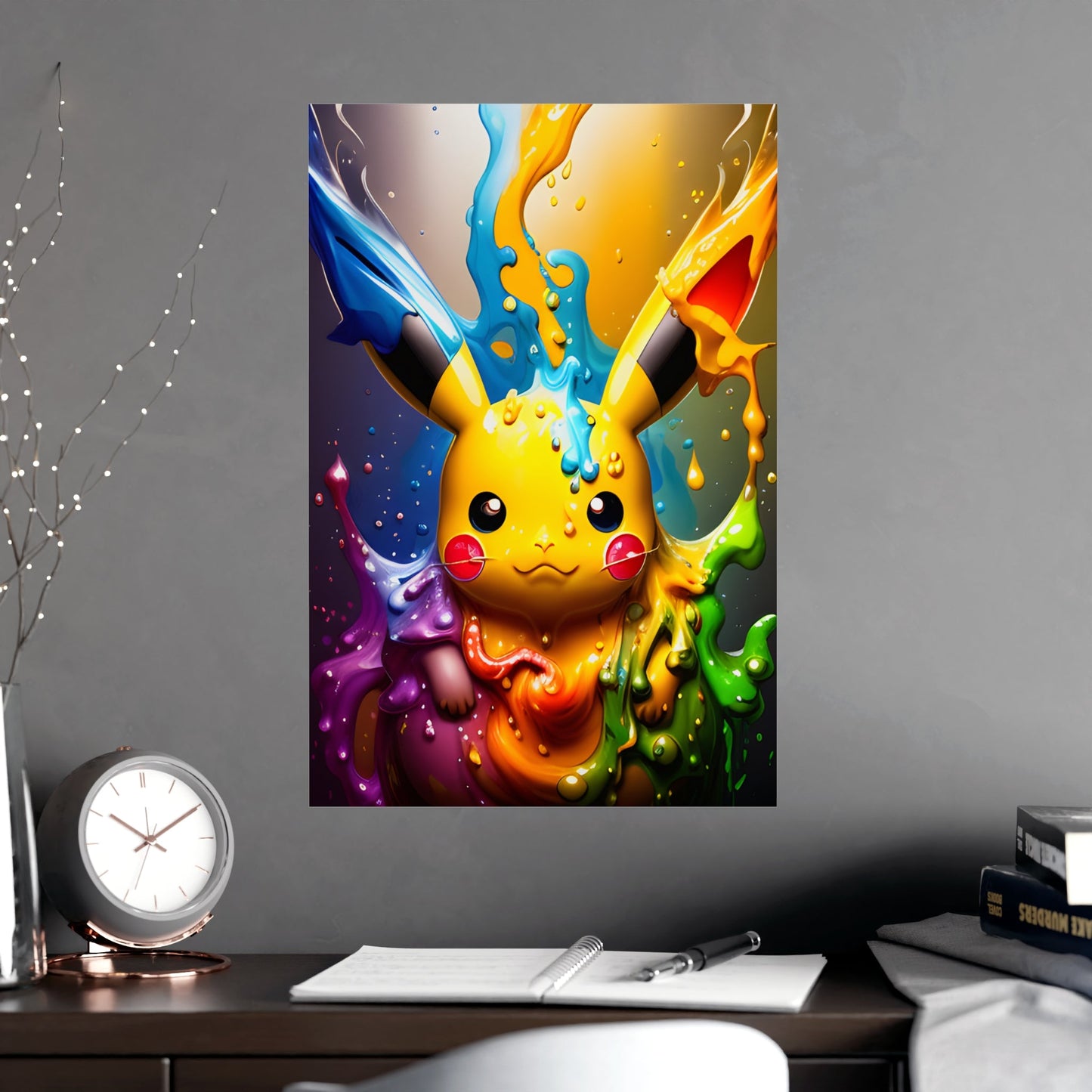 Enchanted Fluidity Matte Poster - Pokestalgia LLC