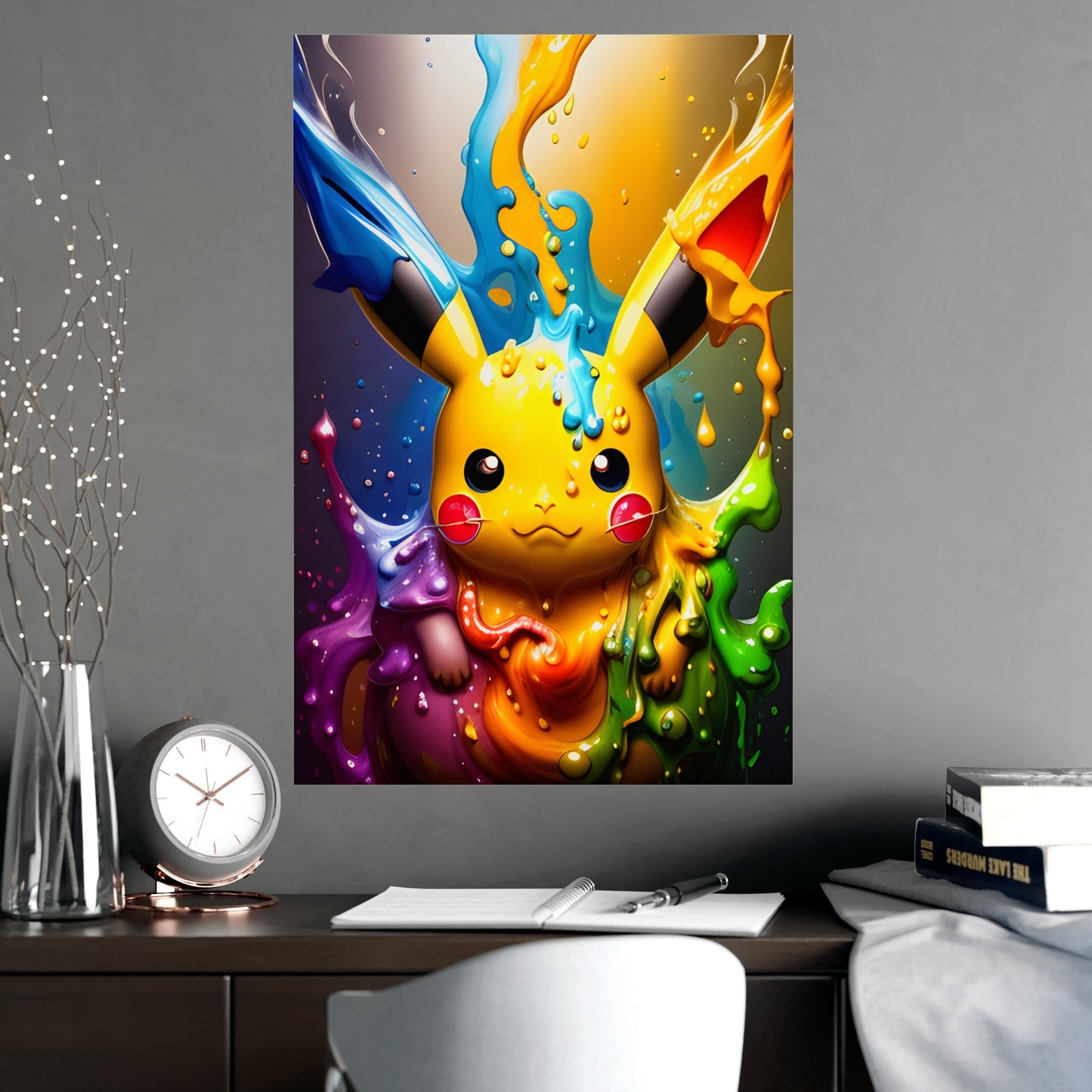 Enchanted Fluidity Matte Poster - Pokestalgia LLC