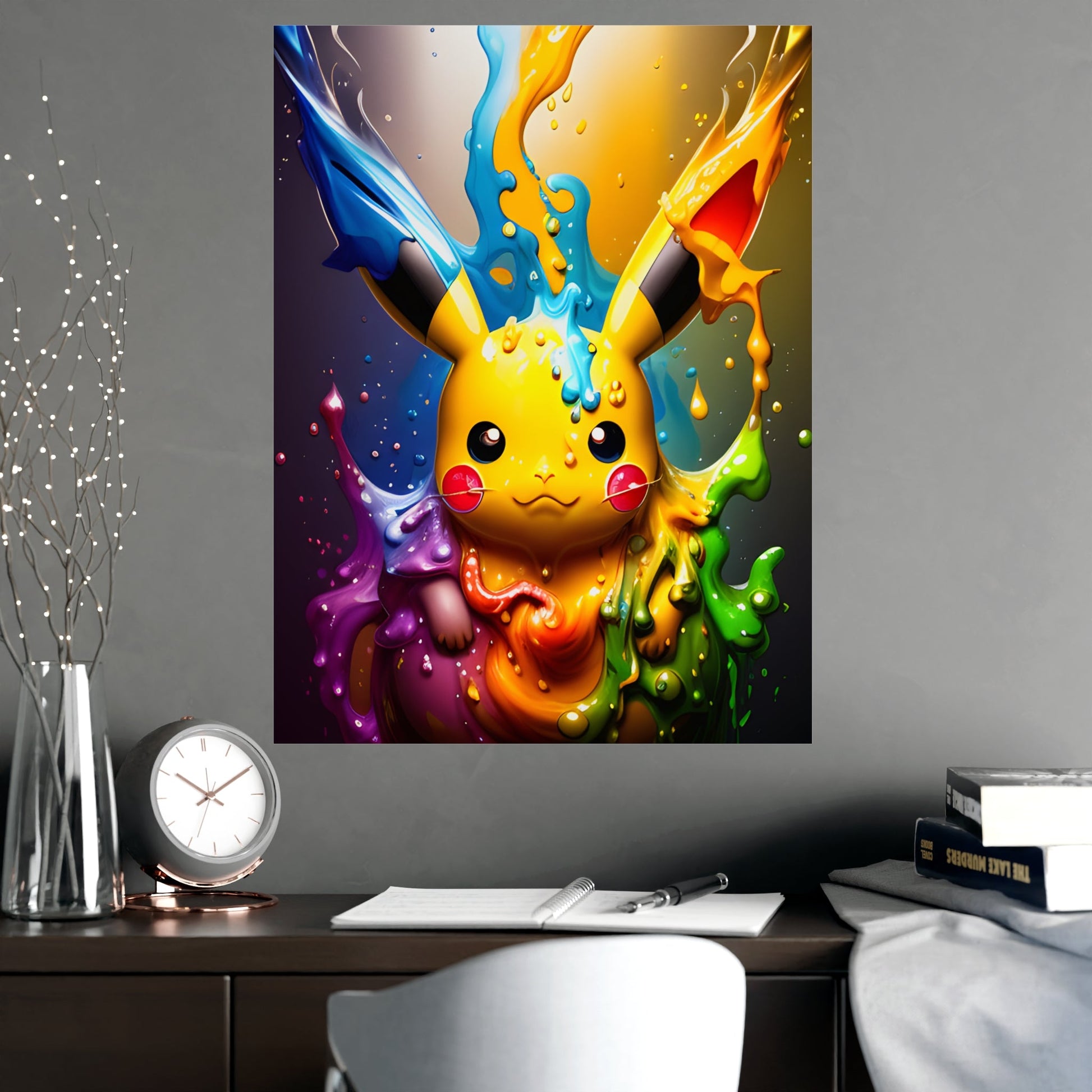 Enchanted Fluidity Matte Poster - Pokestalgia LLC