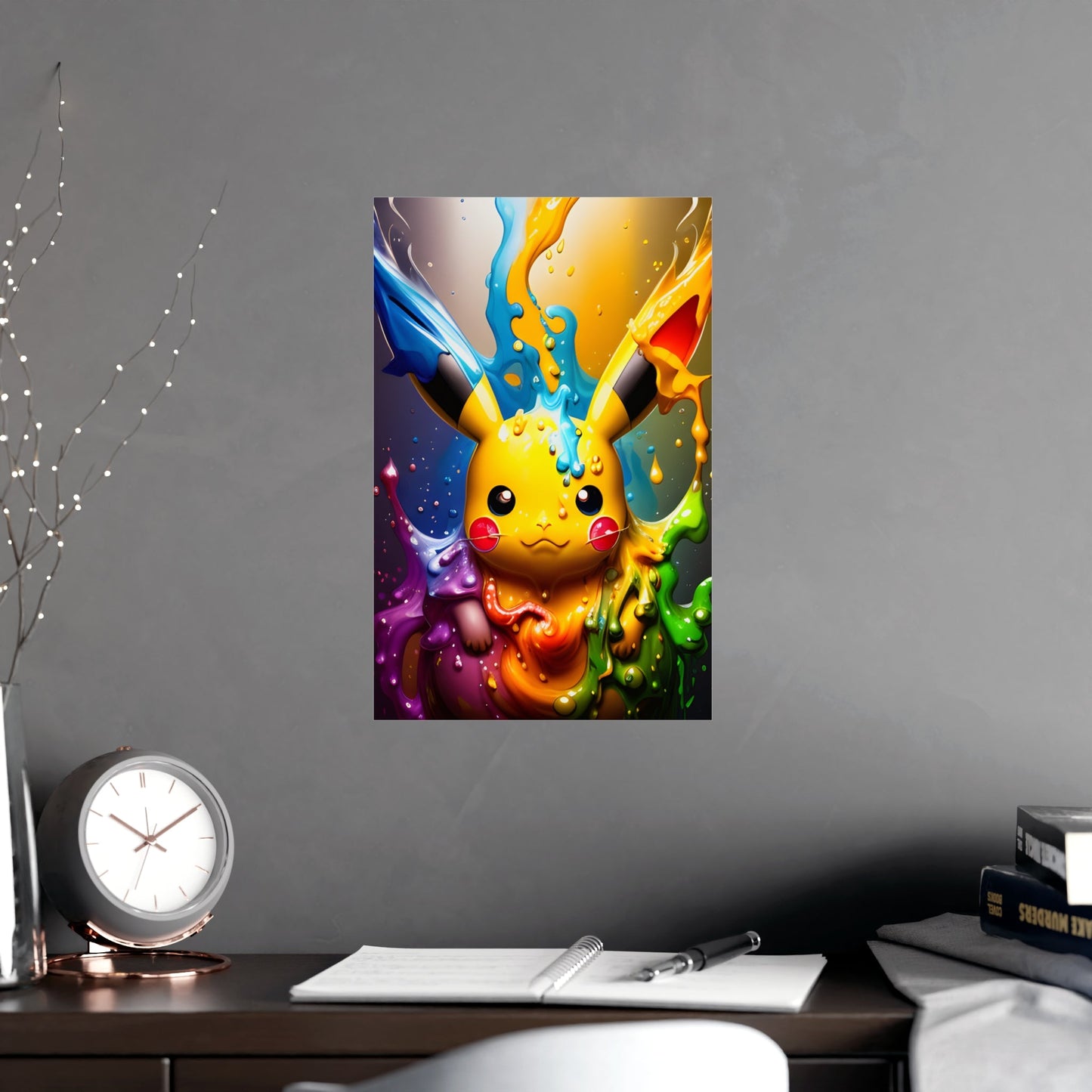 Enchanted Fluidity Matte Poster - Pokestalgia LLC