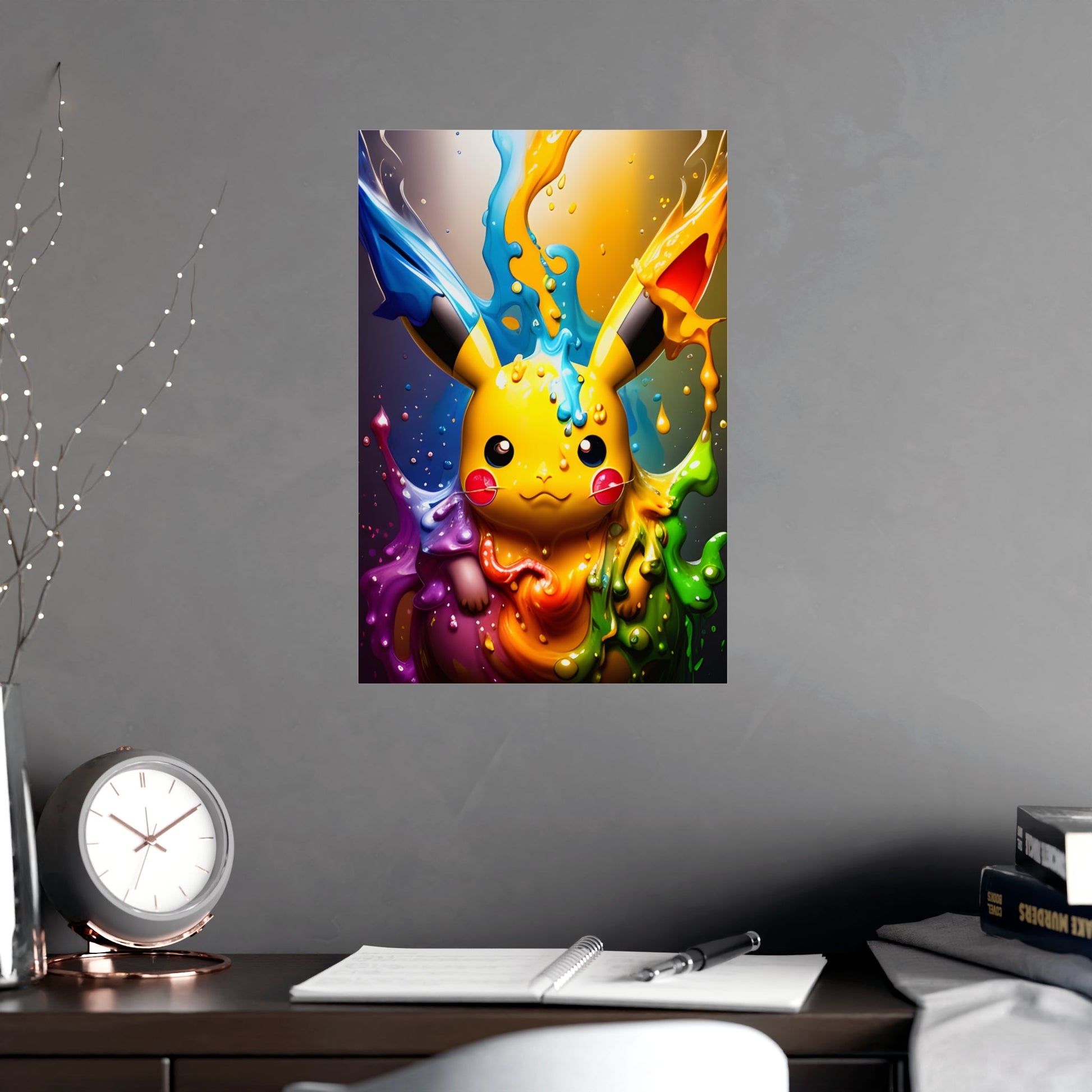 Enchanted Fluidity Matte Poster - Pokestalgia LLC