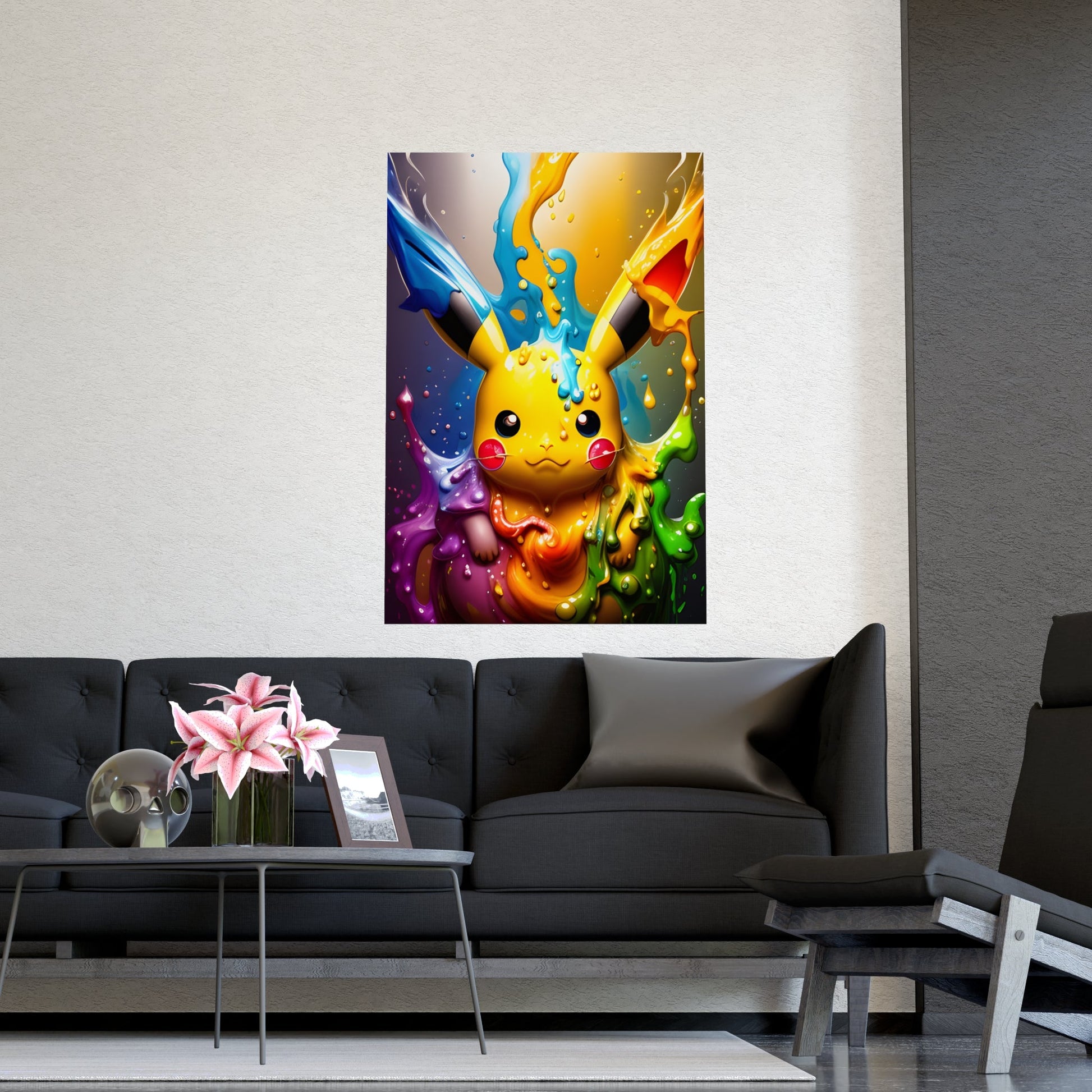 Enchanted Fluidity Matte Poster - Pokestalgia LLC