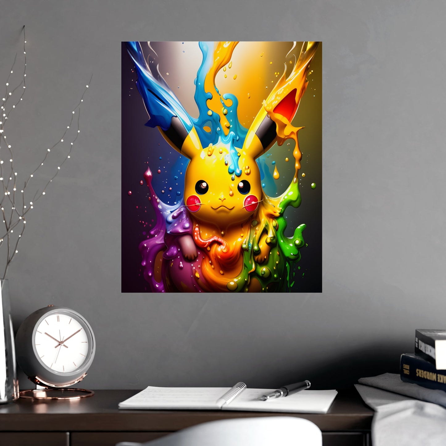 Enchanted Fluidity Matte Poster - Pokestalgia LLC