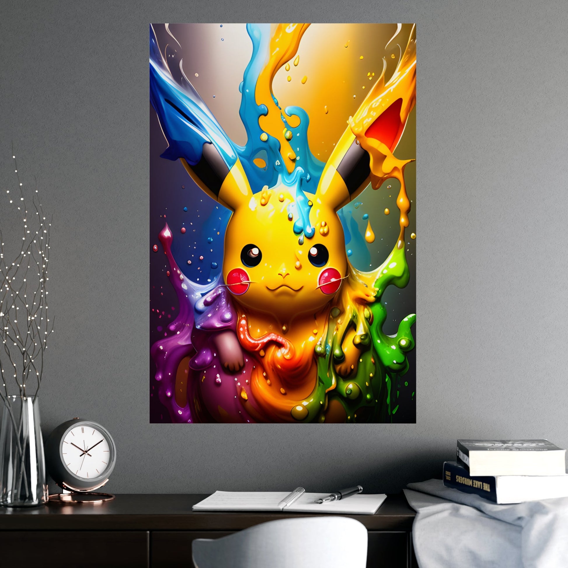 Enchanted Fluidity Matte Poster - Pokestalgia LLC