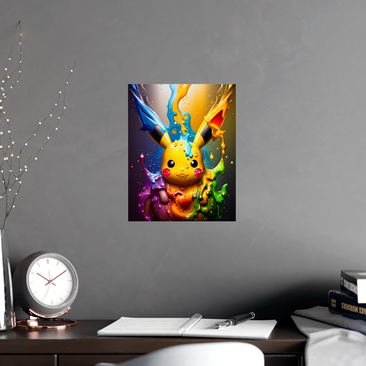 Enchanted Fluidity Matte Poster - Pokestalgia LLC