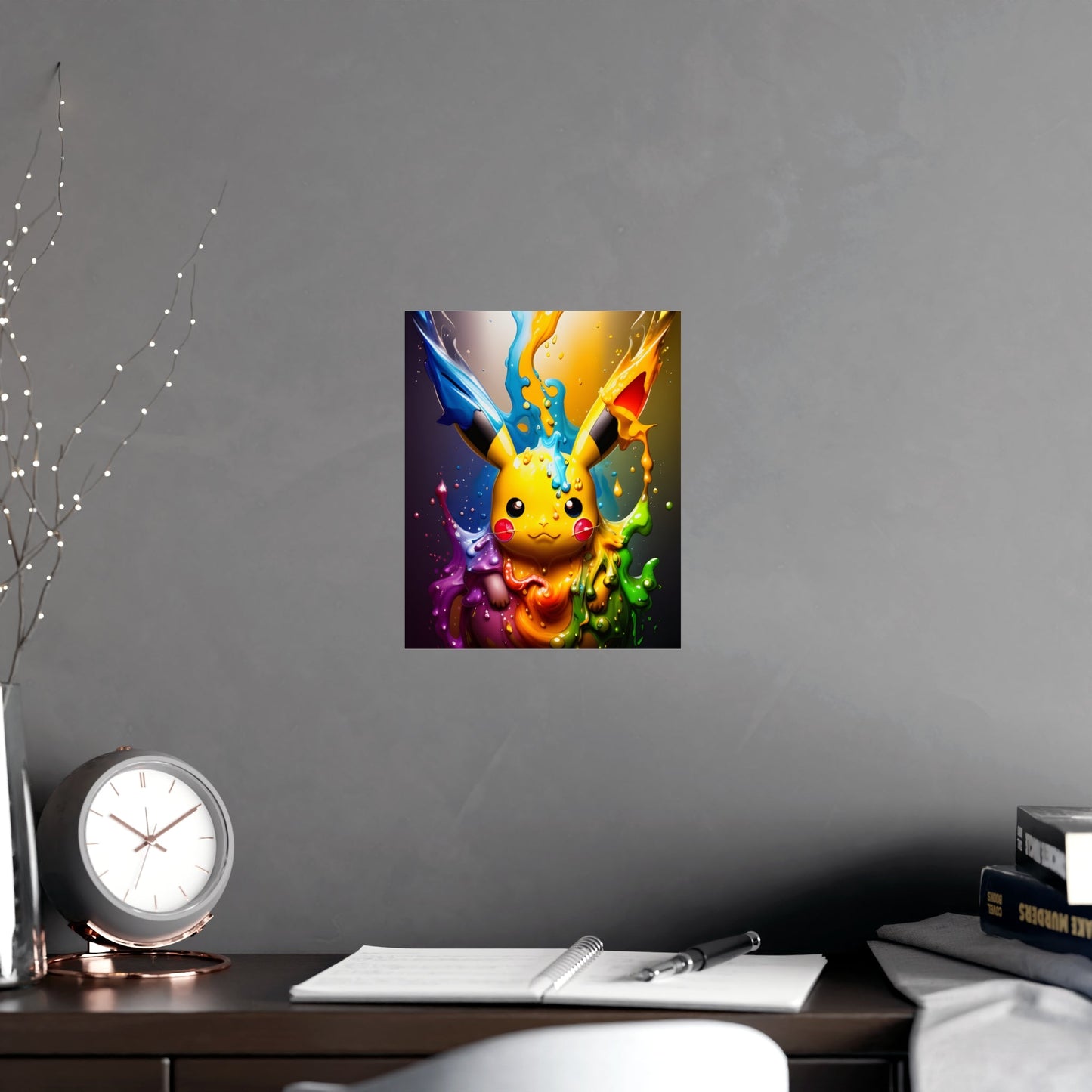 Enchanted Fluidity Matte Poster - Pokestalgia LLC