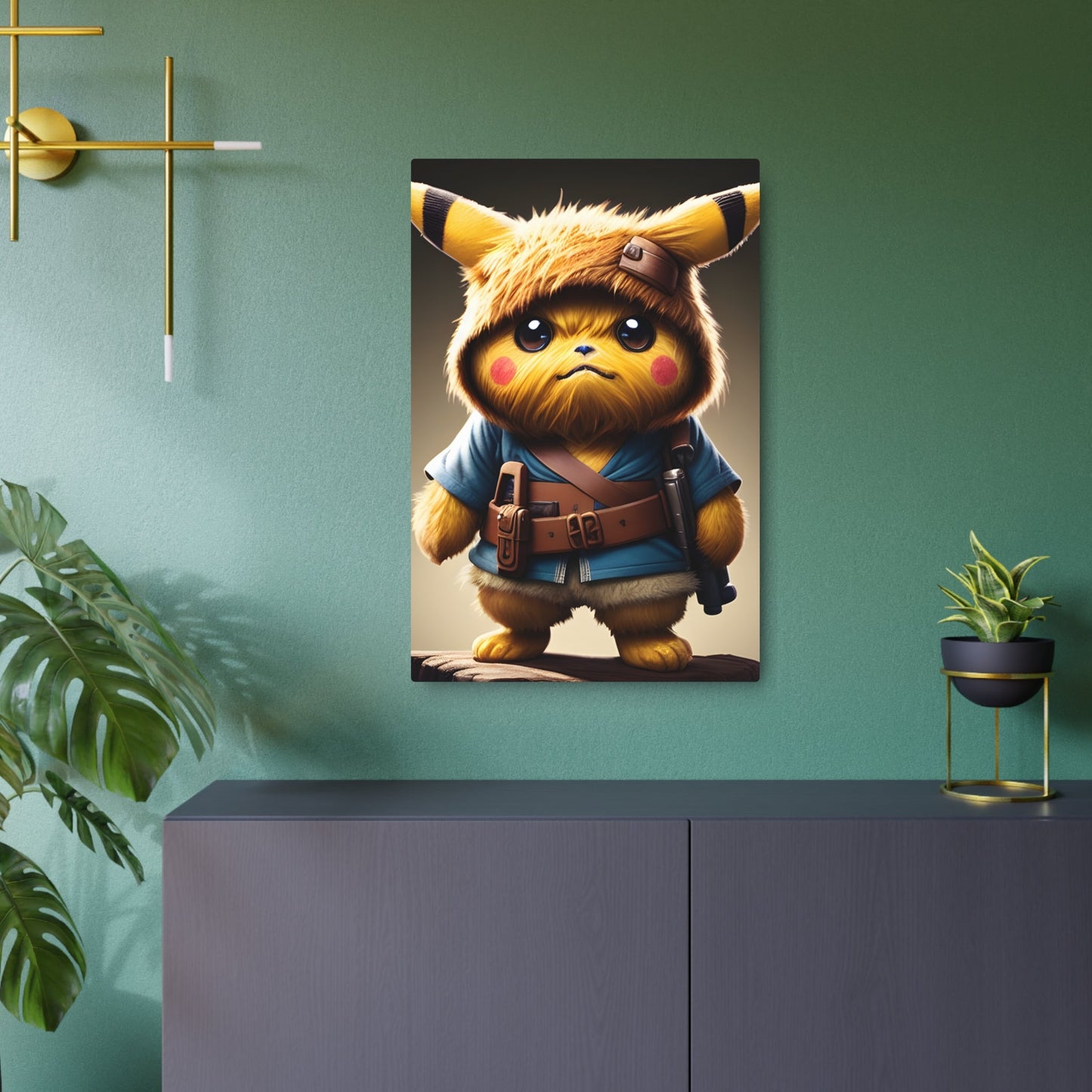 Ewotchu Metal Art Sign - Pokestalgia LLC